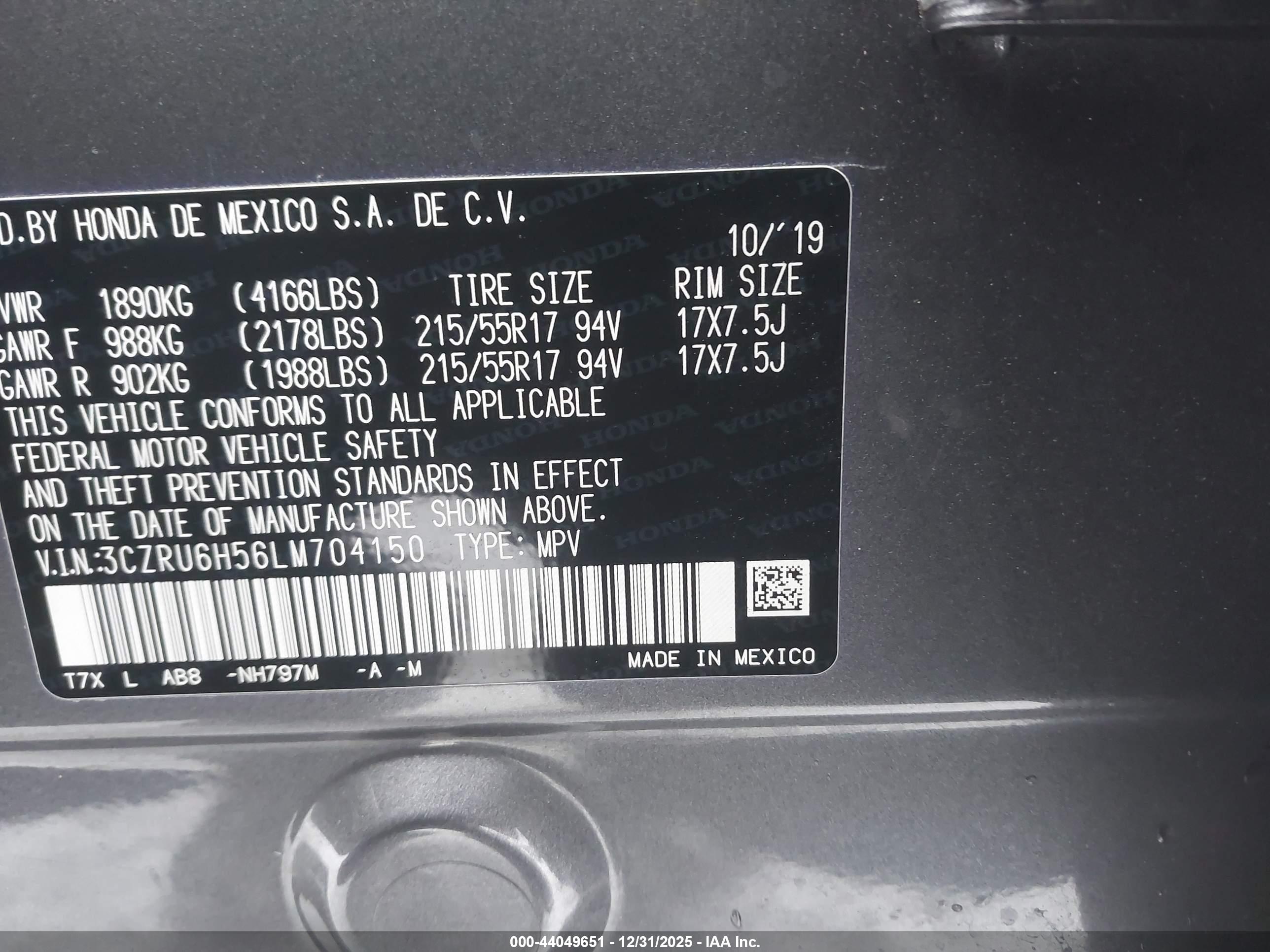 HONDA HR-V image 9