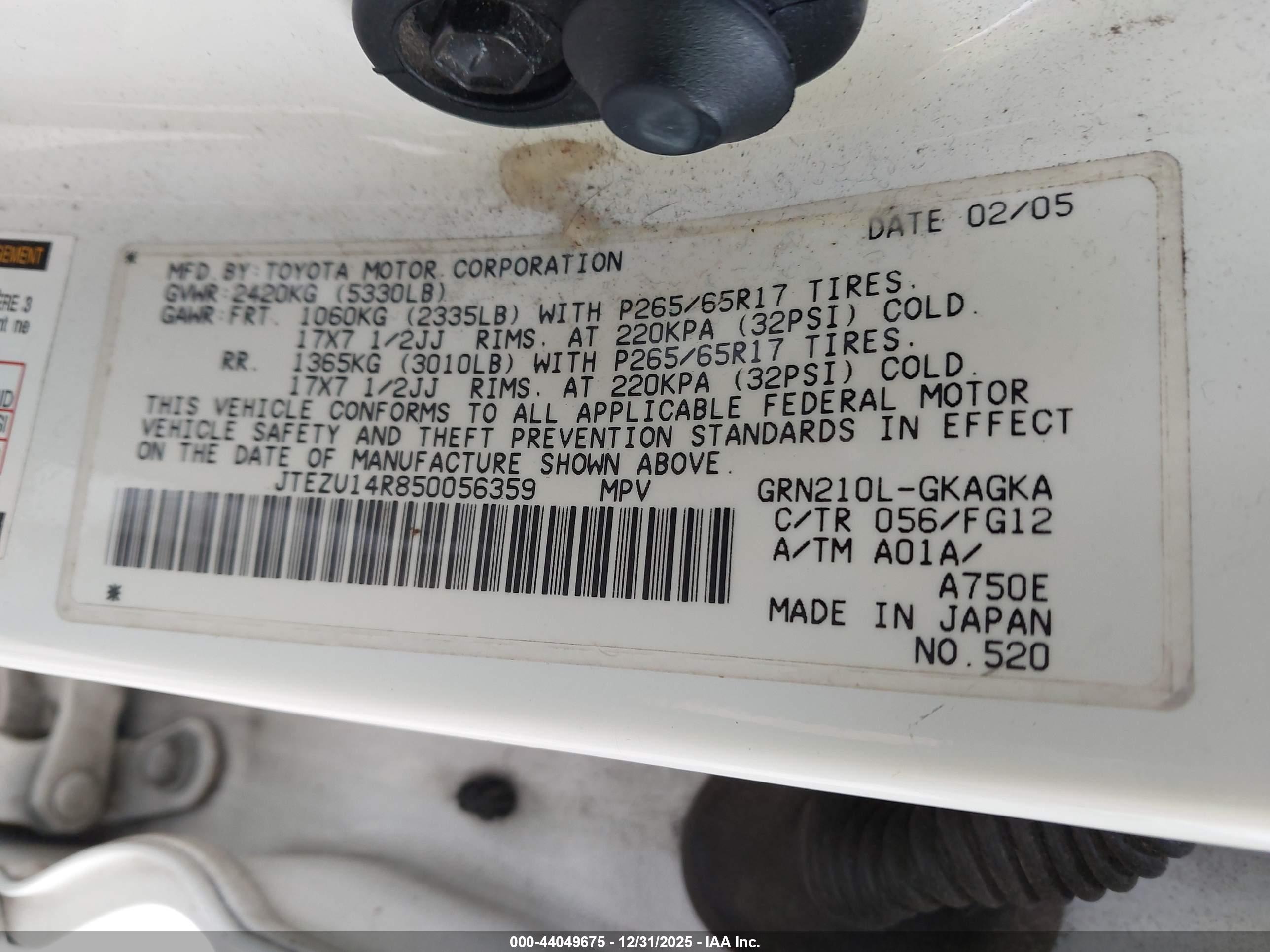 TOYOTA 4RUNNER image 9