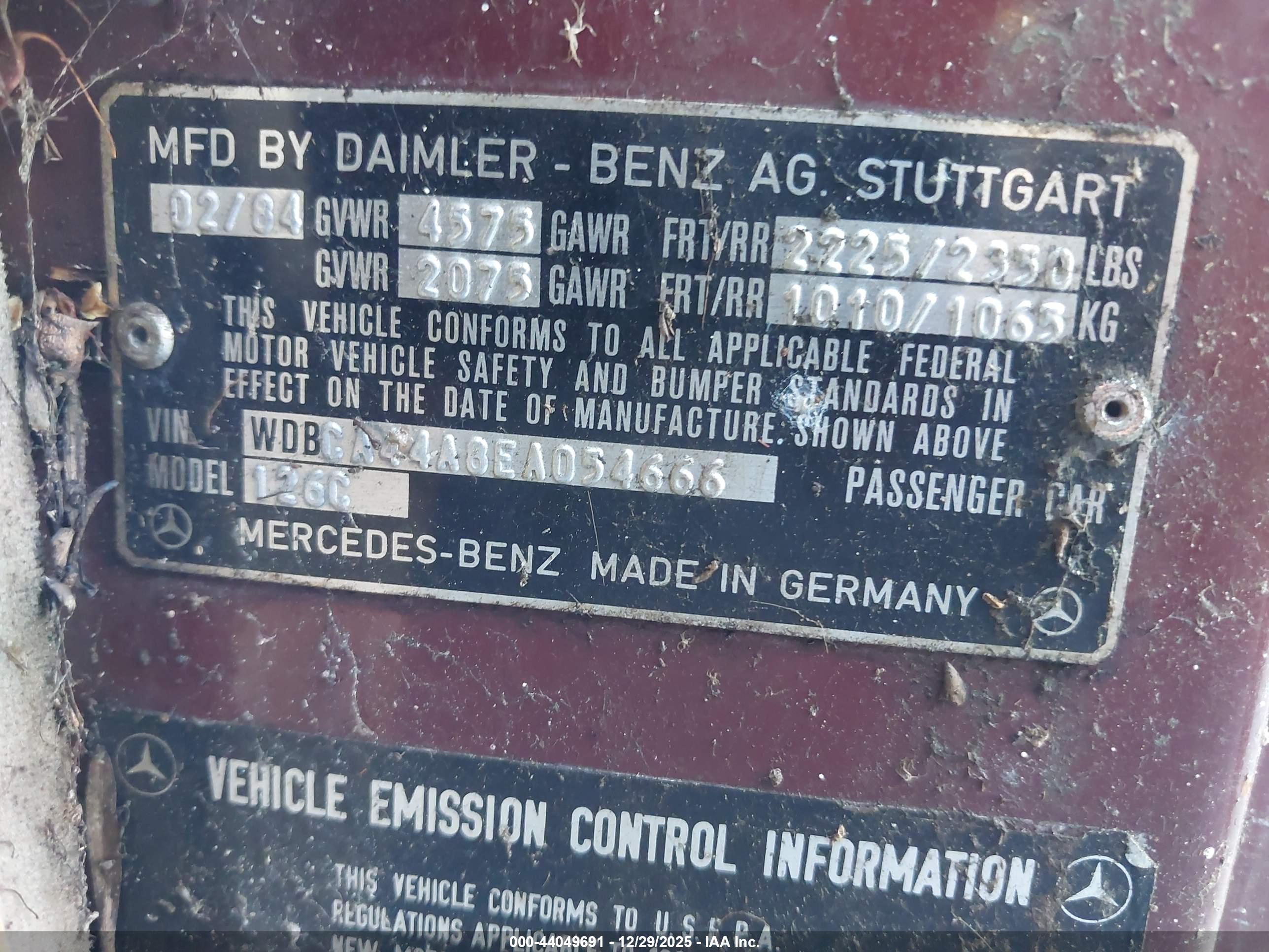 MERCEDES-BENZ 500 image 9