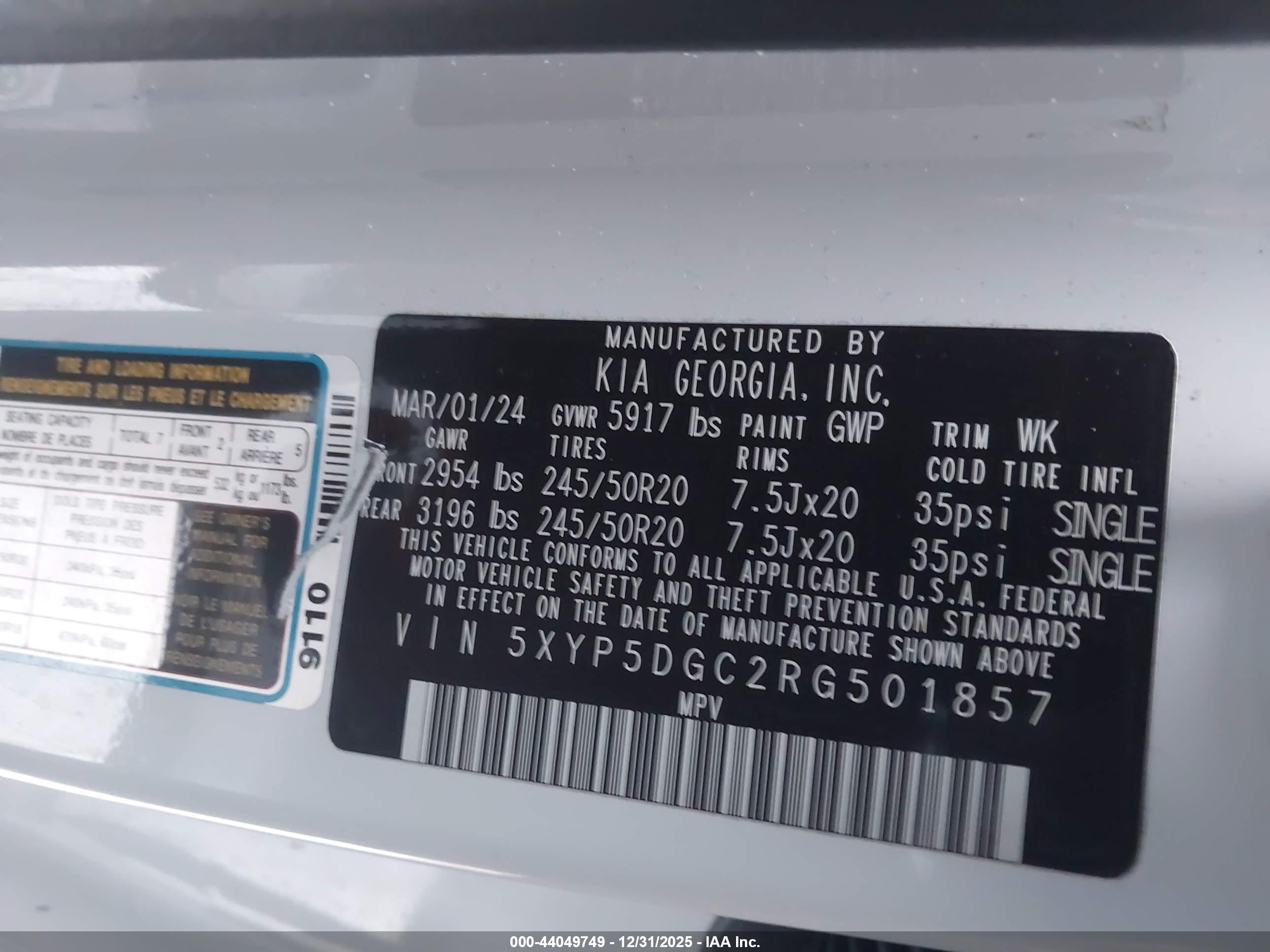 KIA TELLURIDE image 9