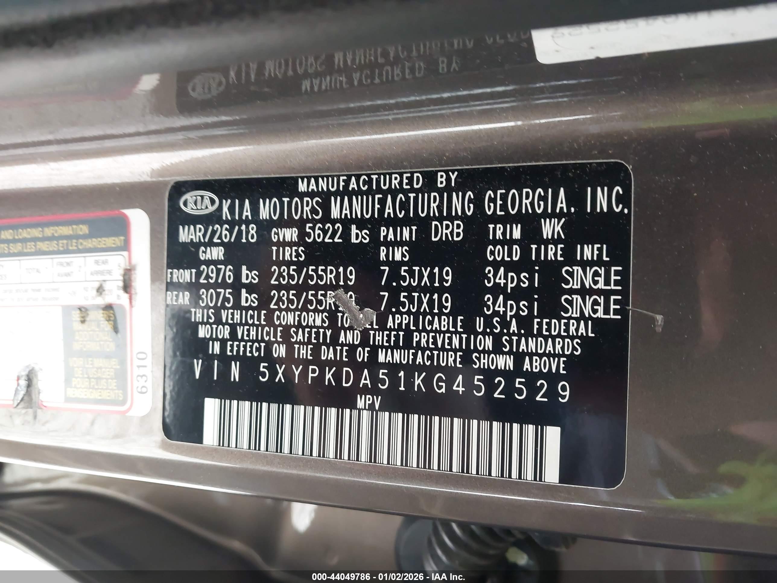 KIA SORENTO image 9