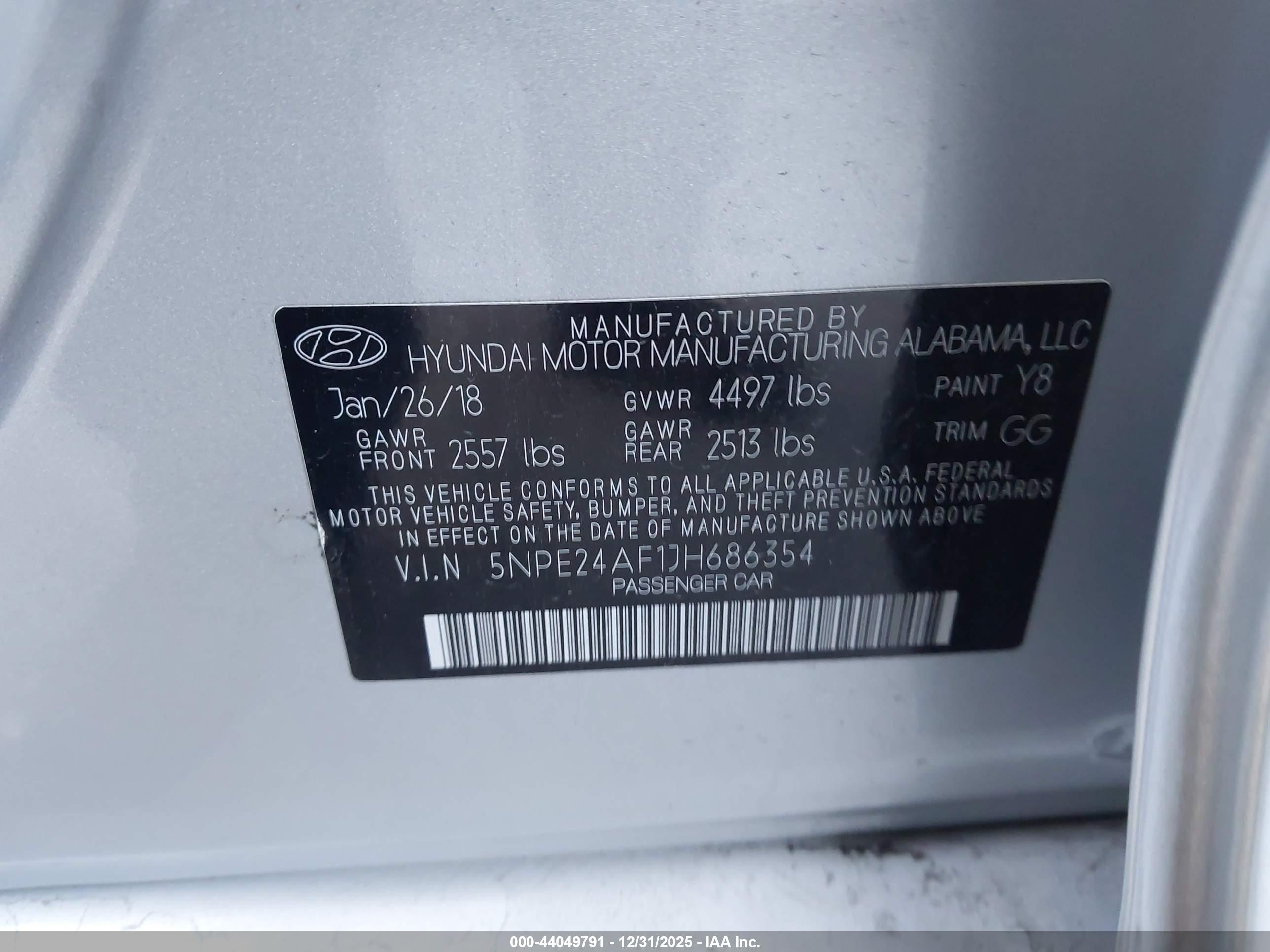 HYUNDAI SONATA image 9