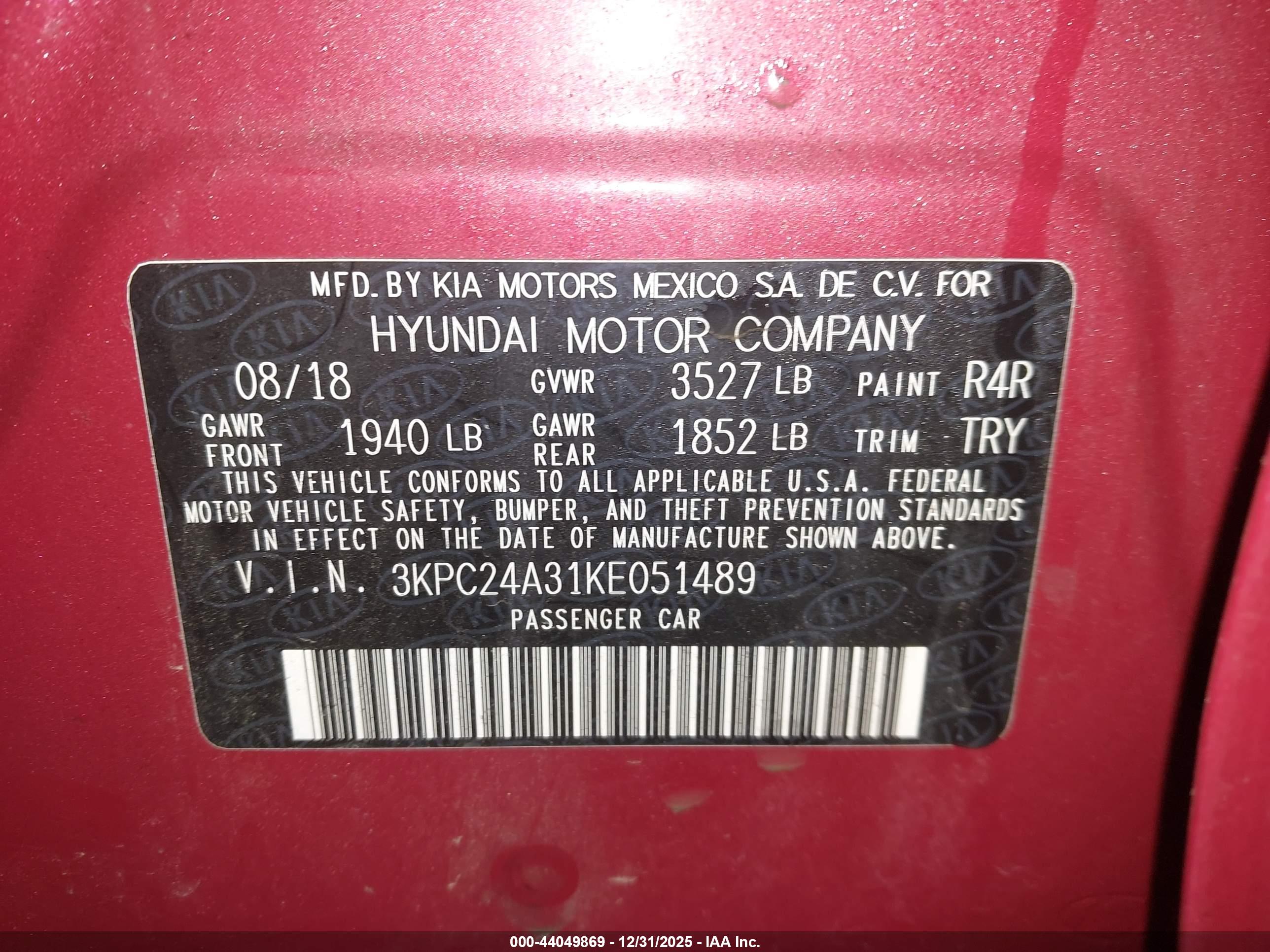 HYUNDAI ACCENT image 9