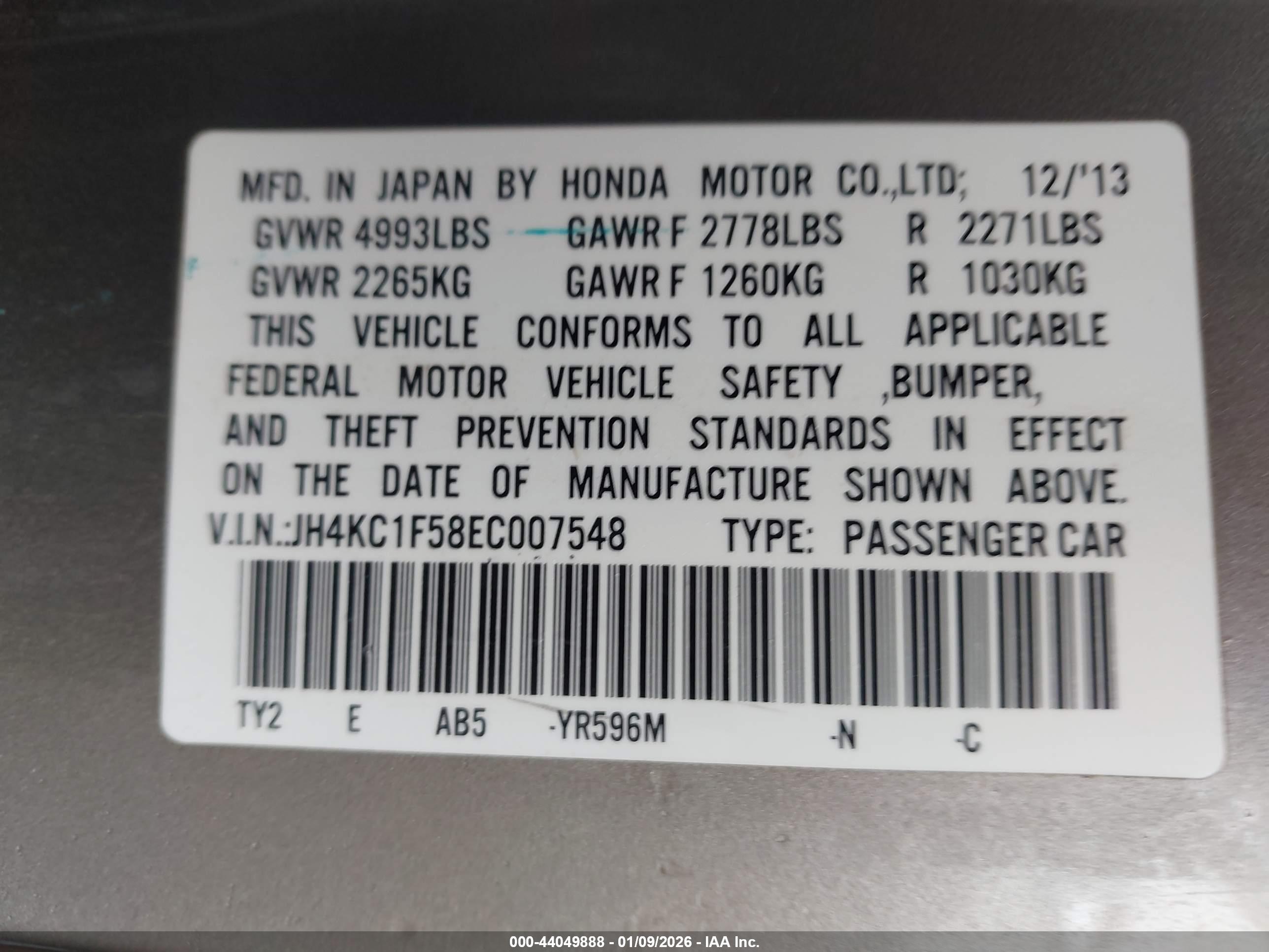 ACURA RLX image 9