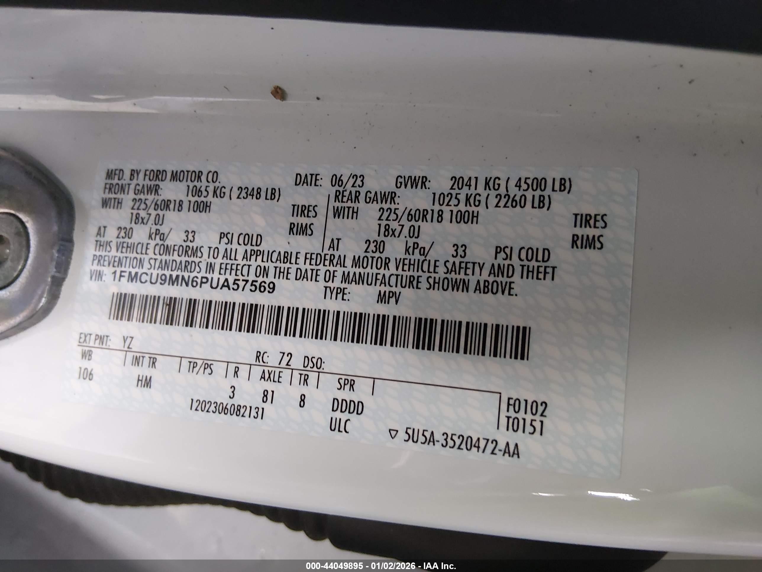 FORD ESCAPE image 9