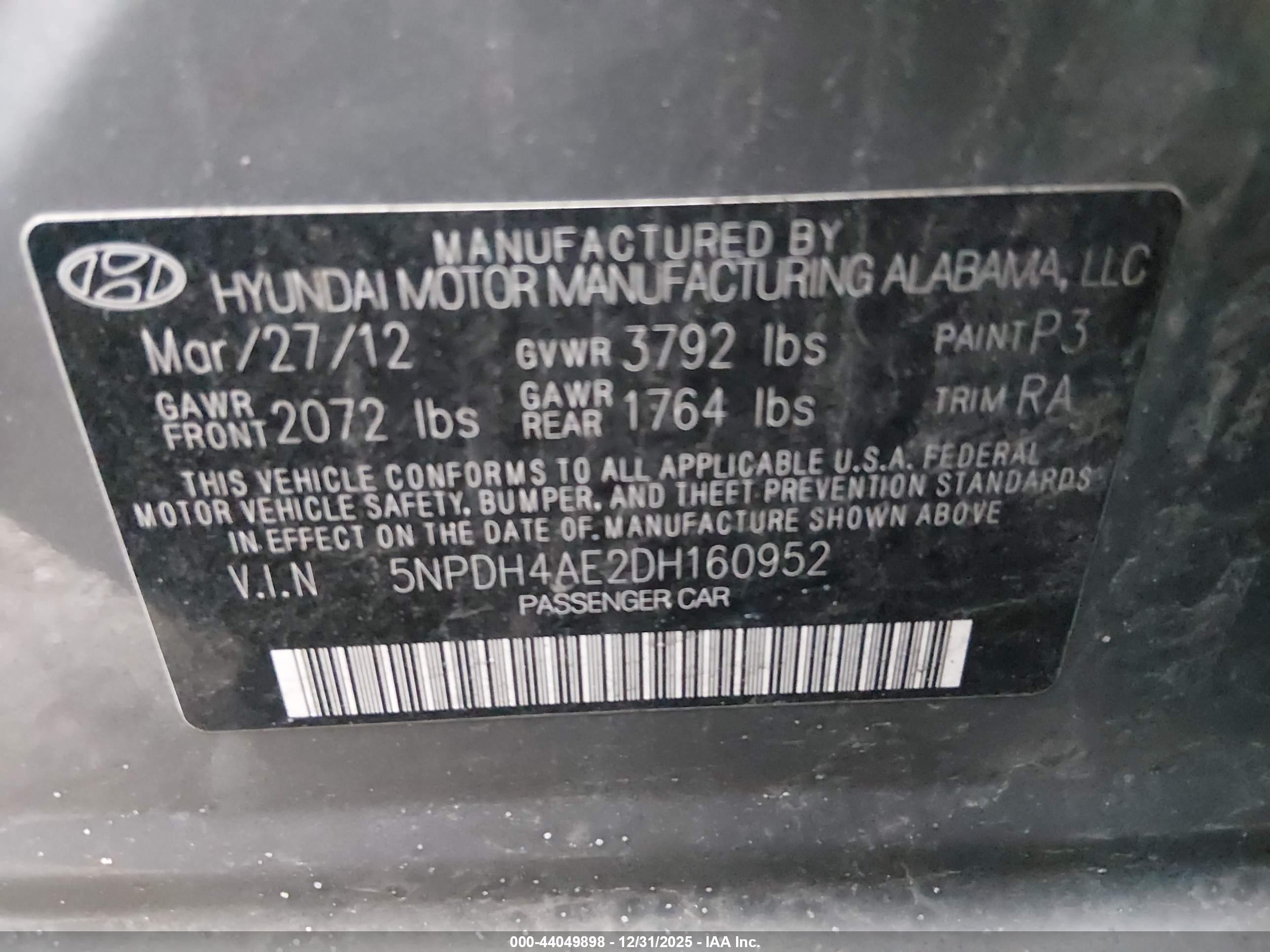 HYUNDAI ELANTRA image 9
