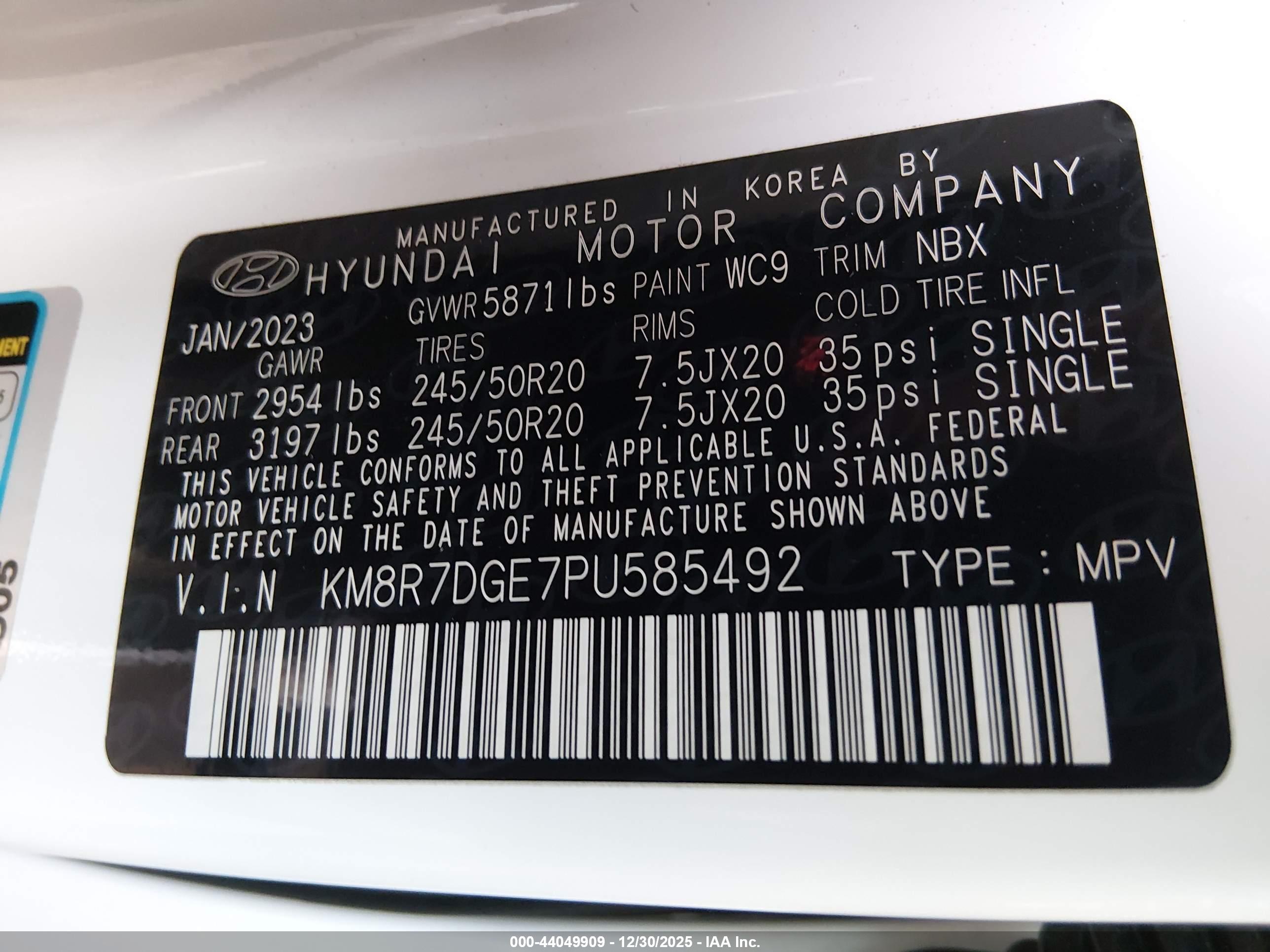 HYUNDAI PALISADE image 9