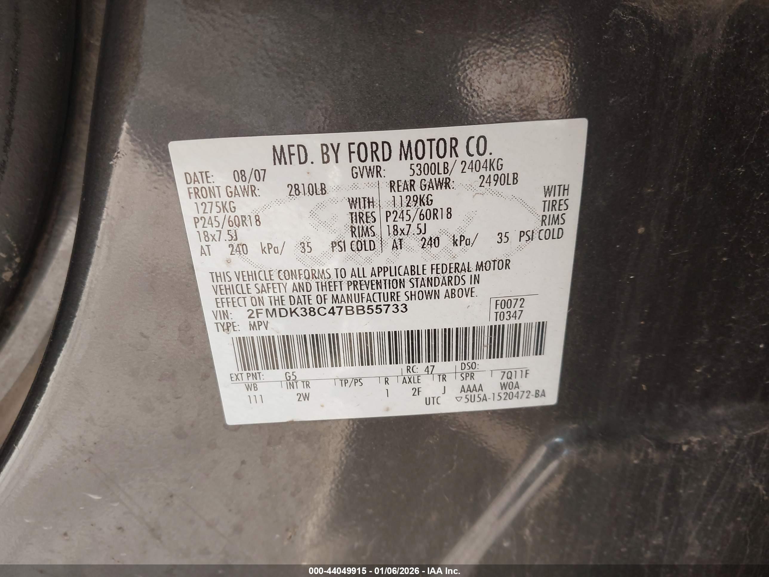 FORD EDGE image 9