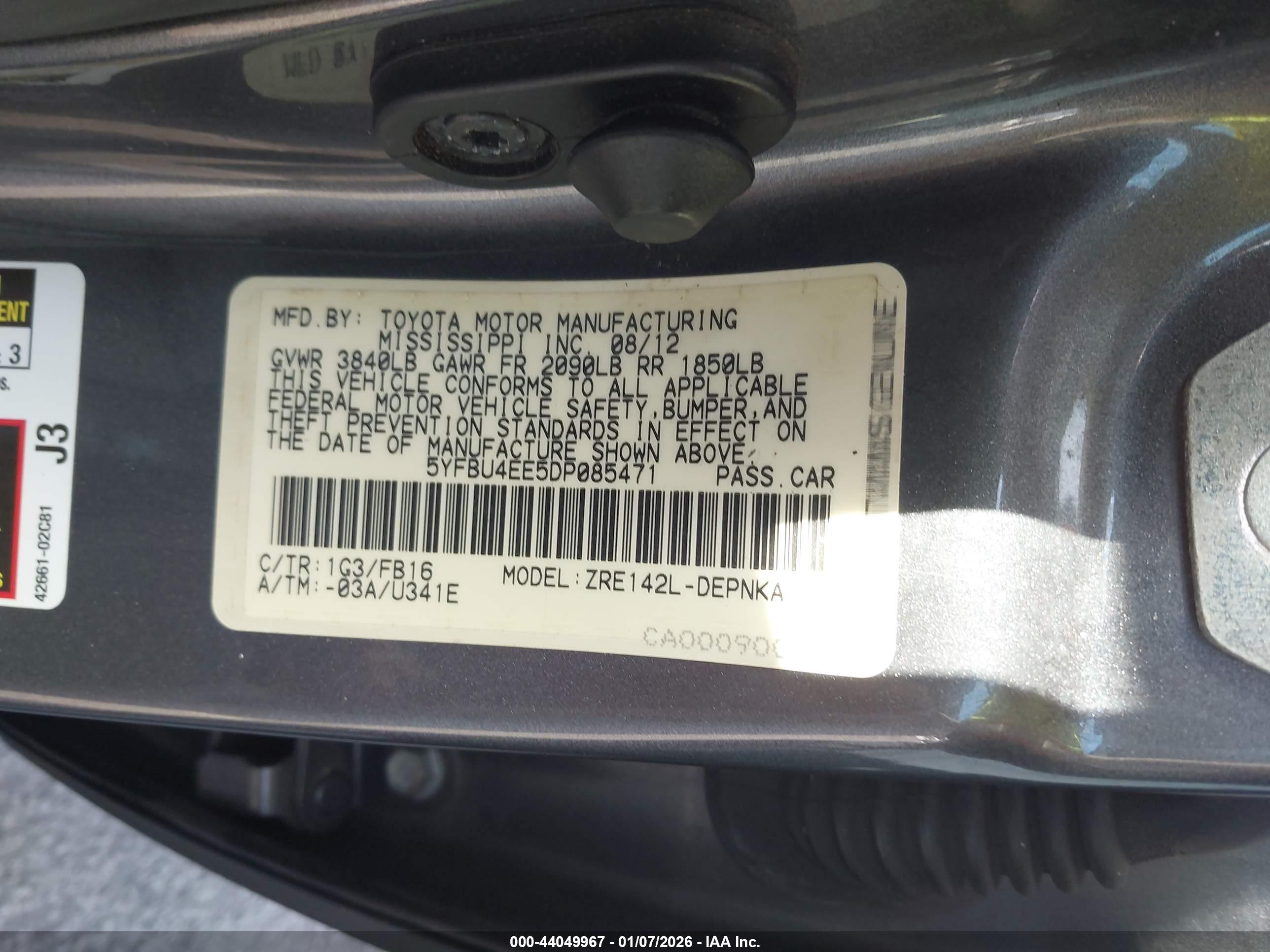 TOYOTA COROLLA image 9