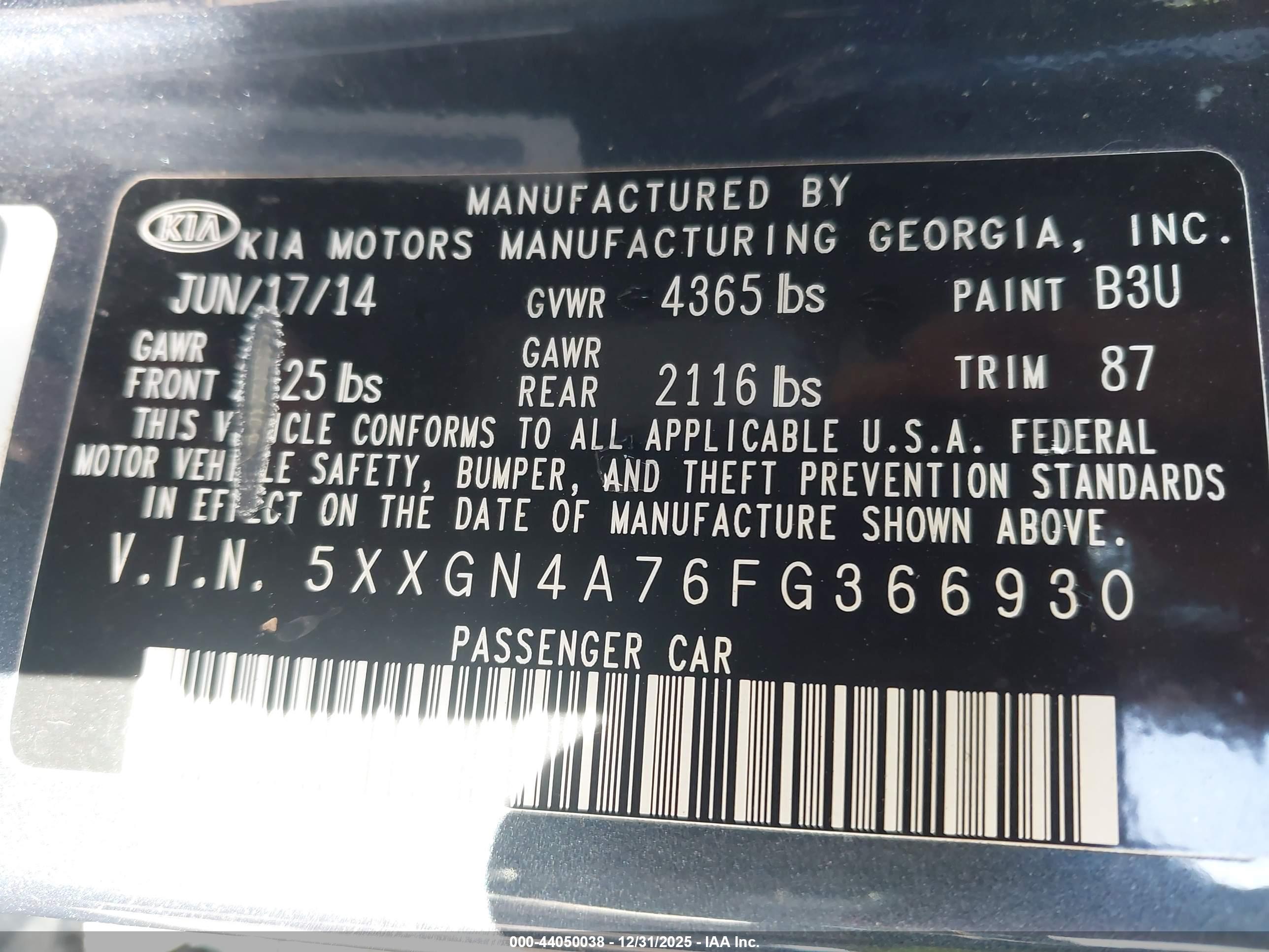 KIA OPTIMA image 9