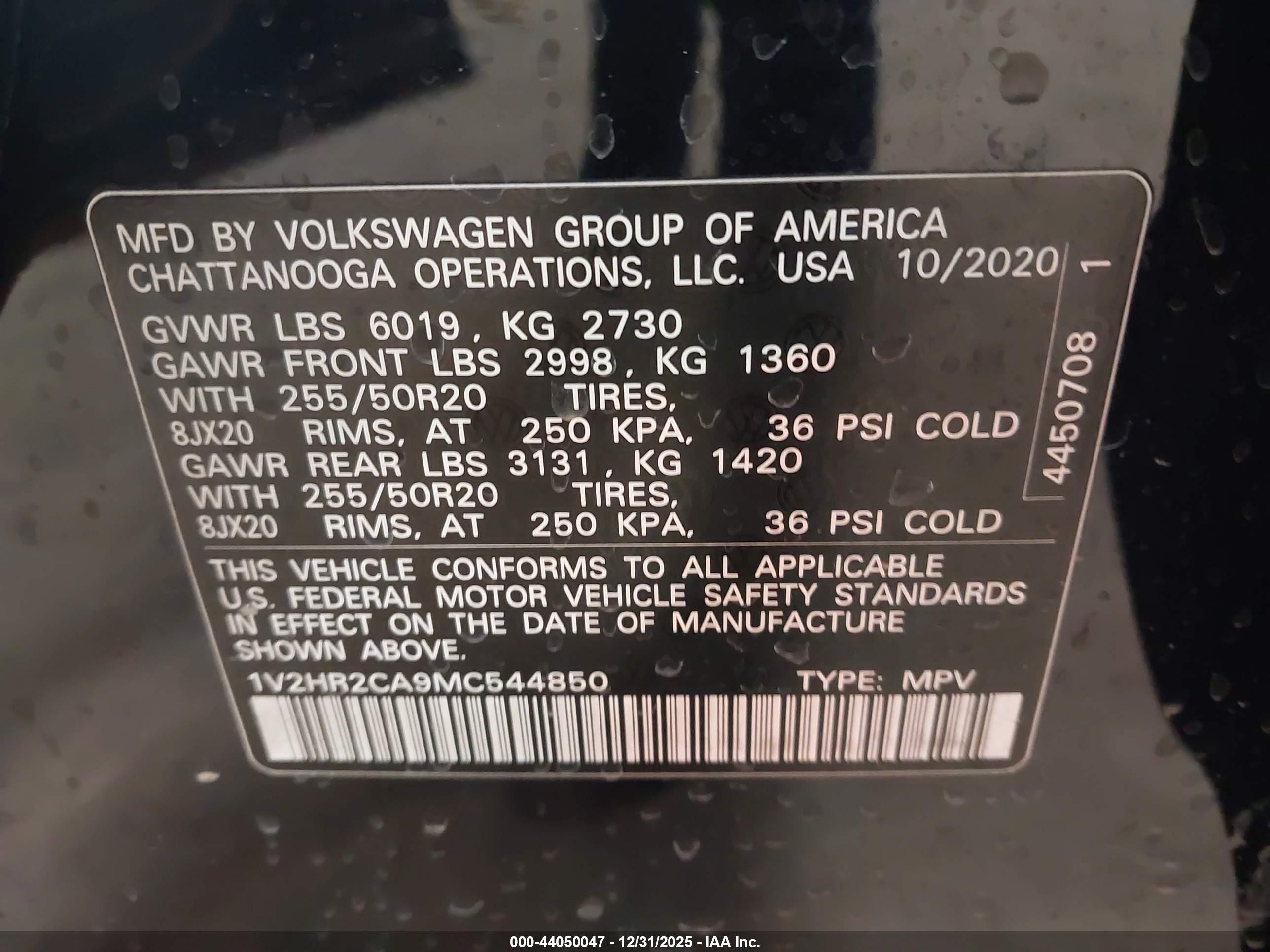 VOLKSWAGEN ATLAS image 9