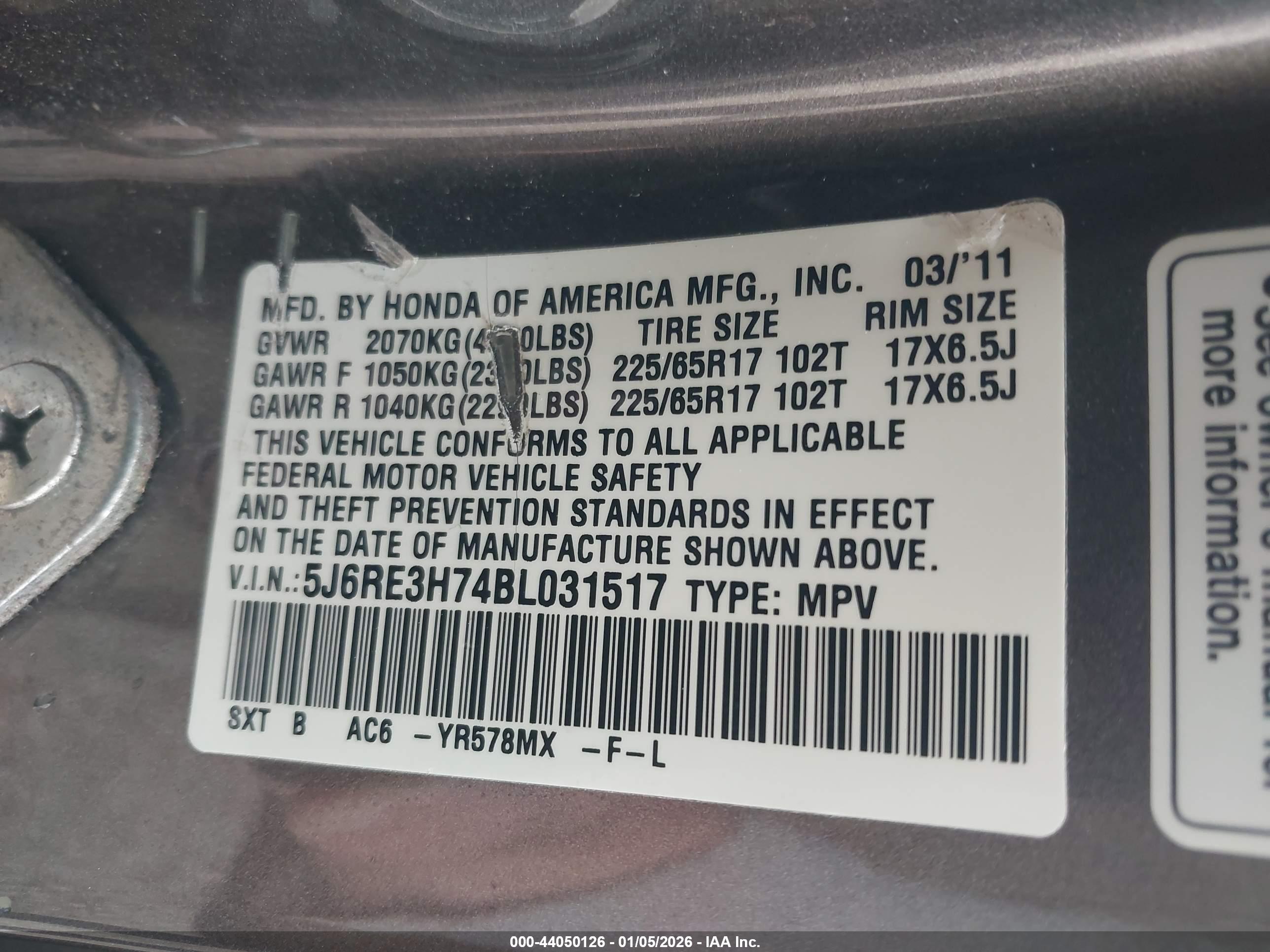 HONDA CR-V image 9