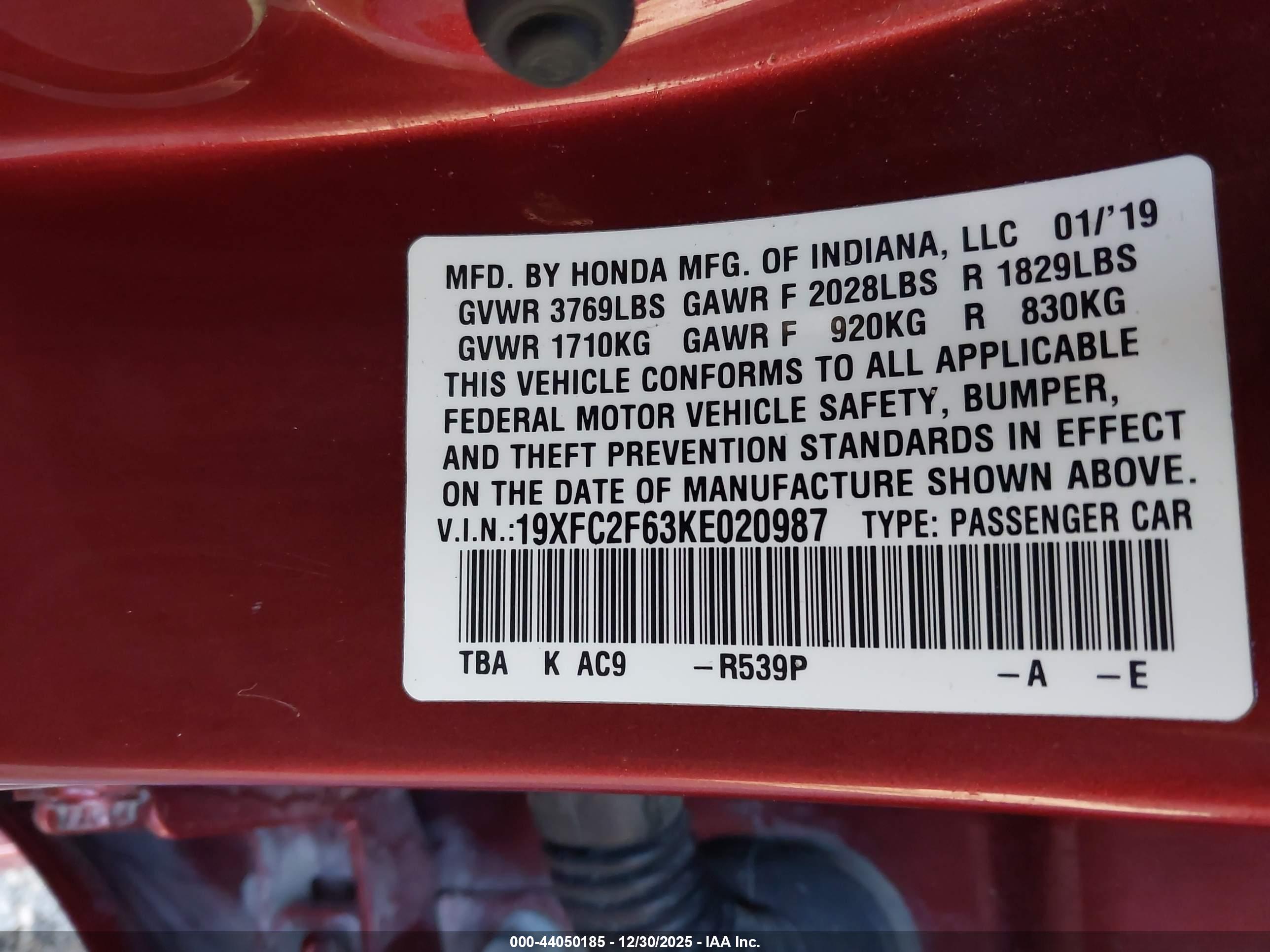 HONDA CIVIC image 9