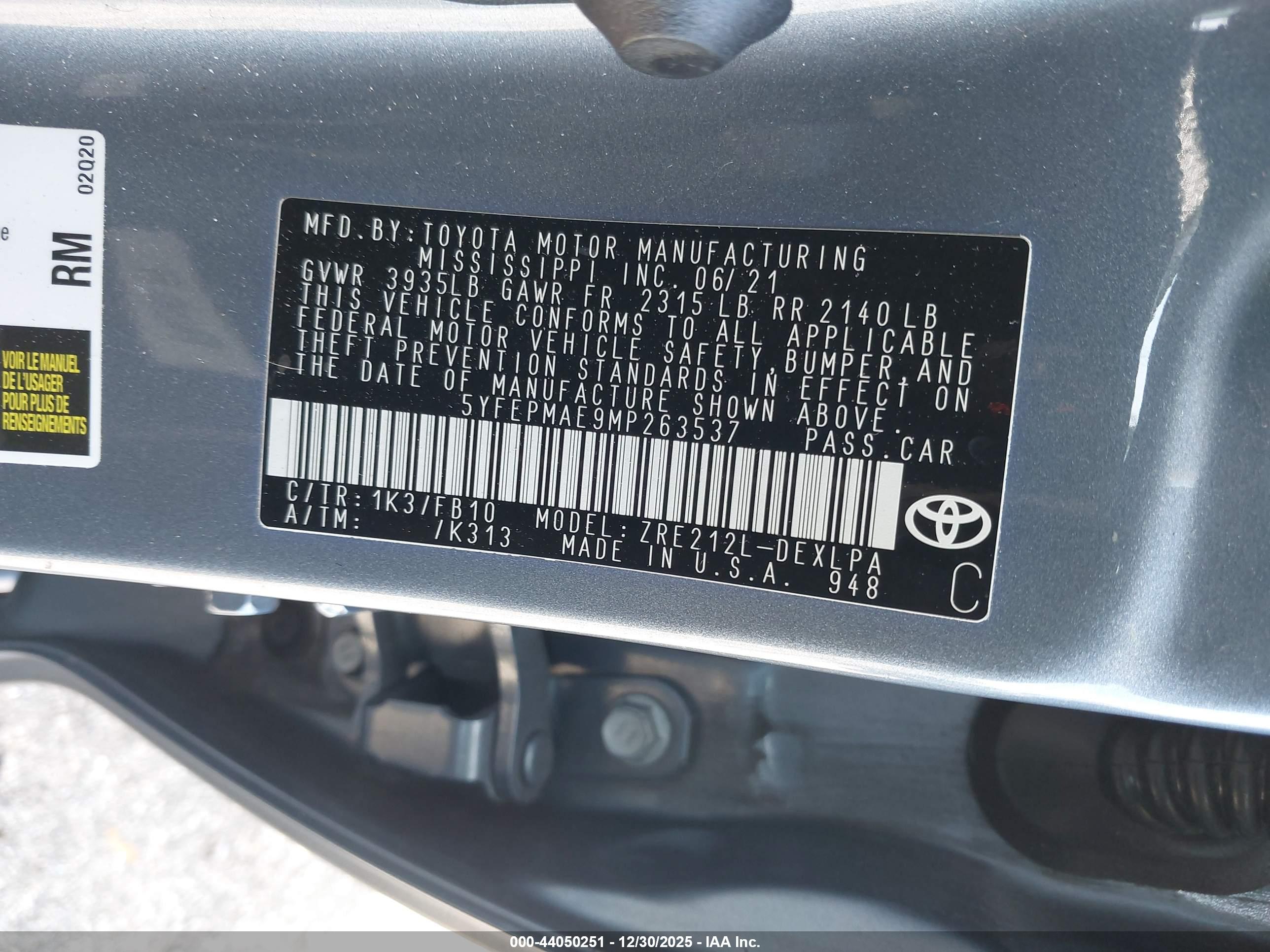 TOYOTA COROLLA image 9