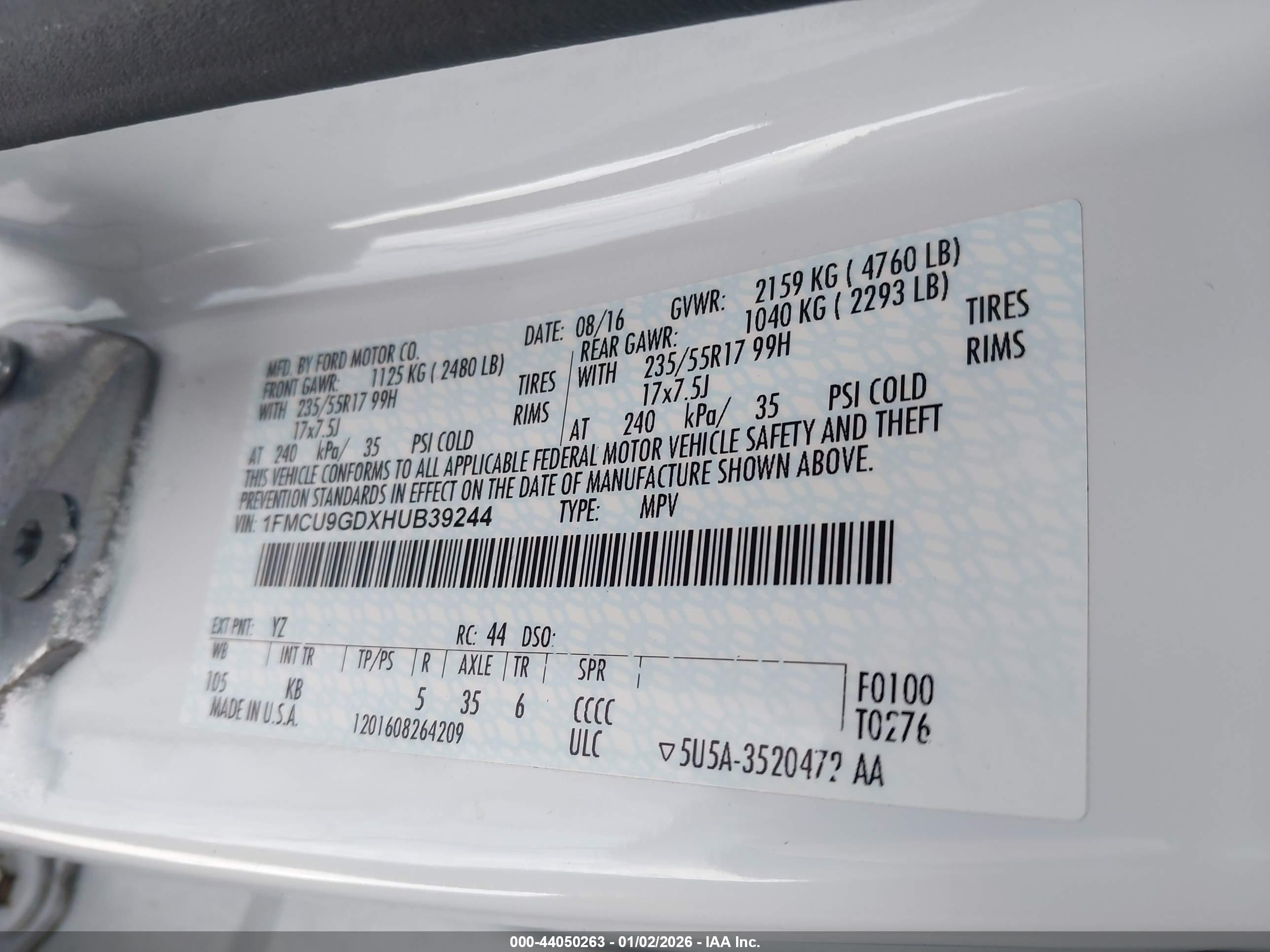 FORD ESCAPE image 9