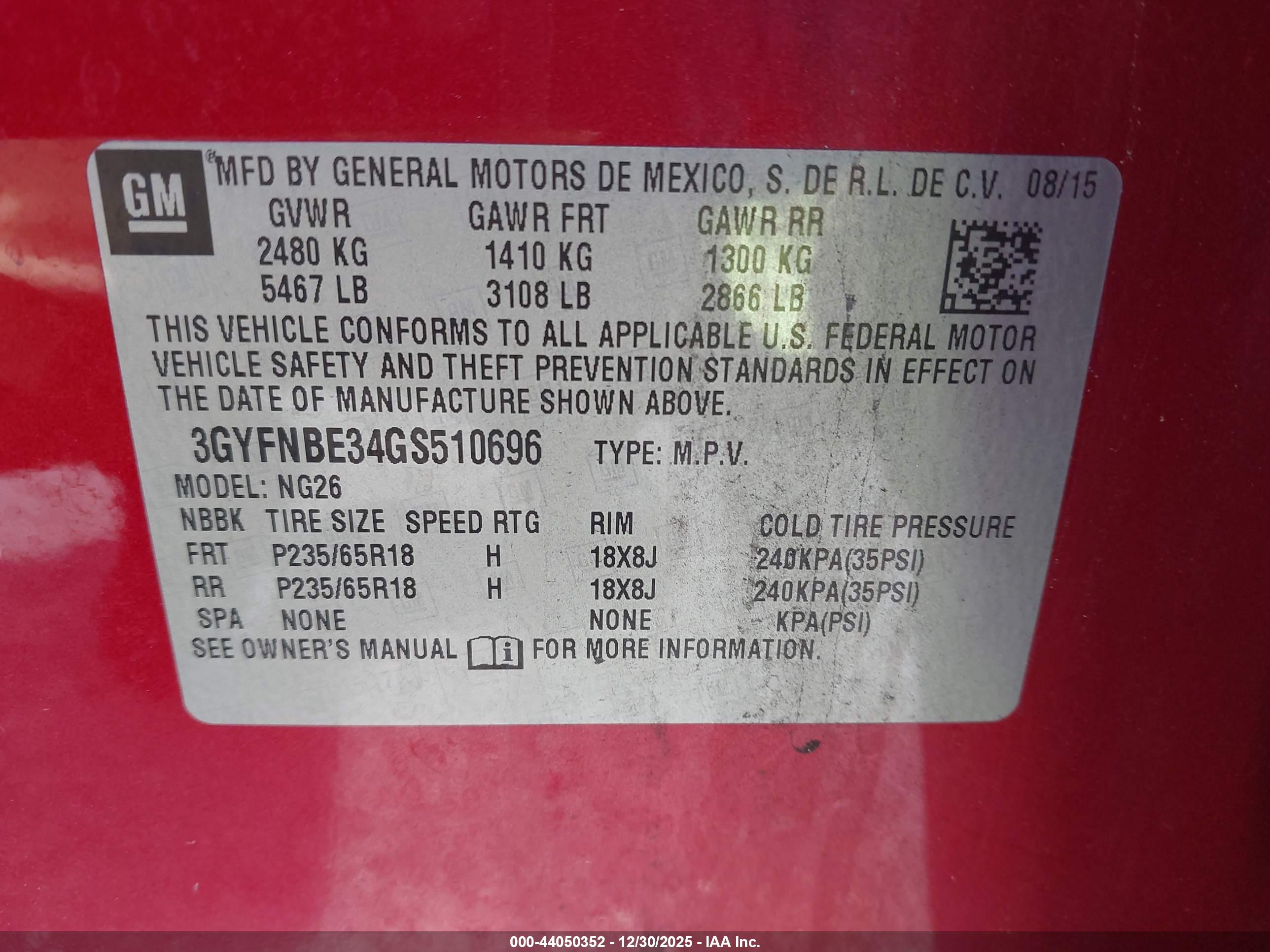 CADILLAC SRX image 9