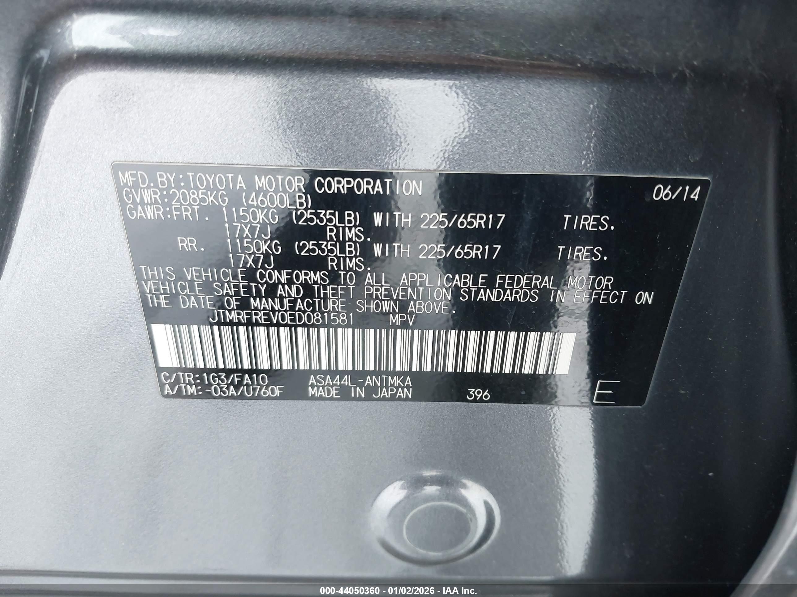 TOYOTA RAV4 image 9