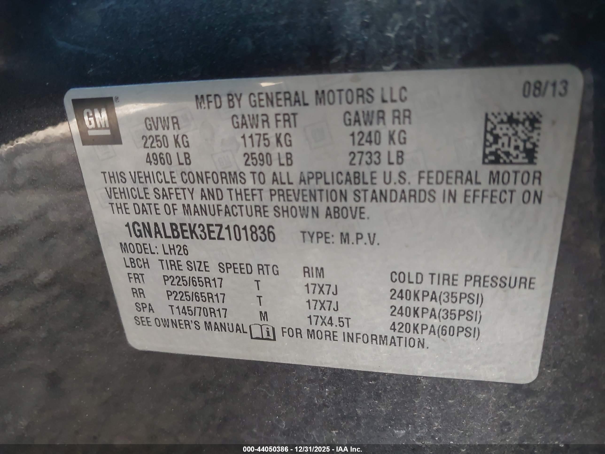 CHEVROLET EQUINOX image 9