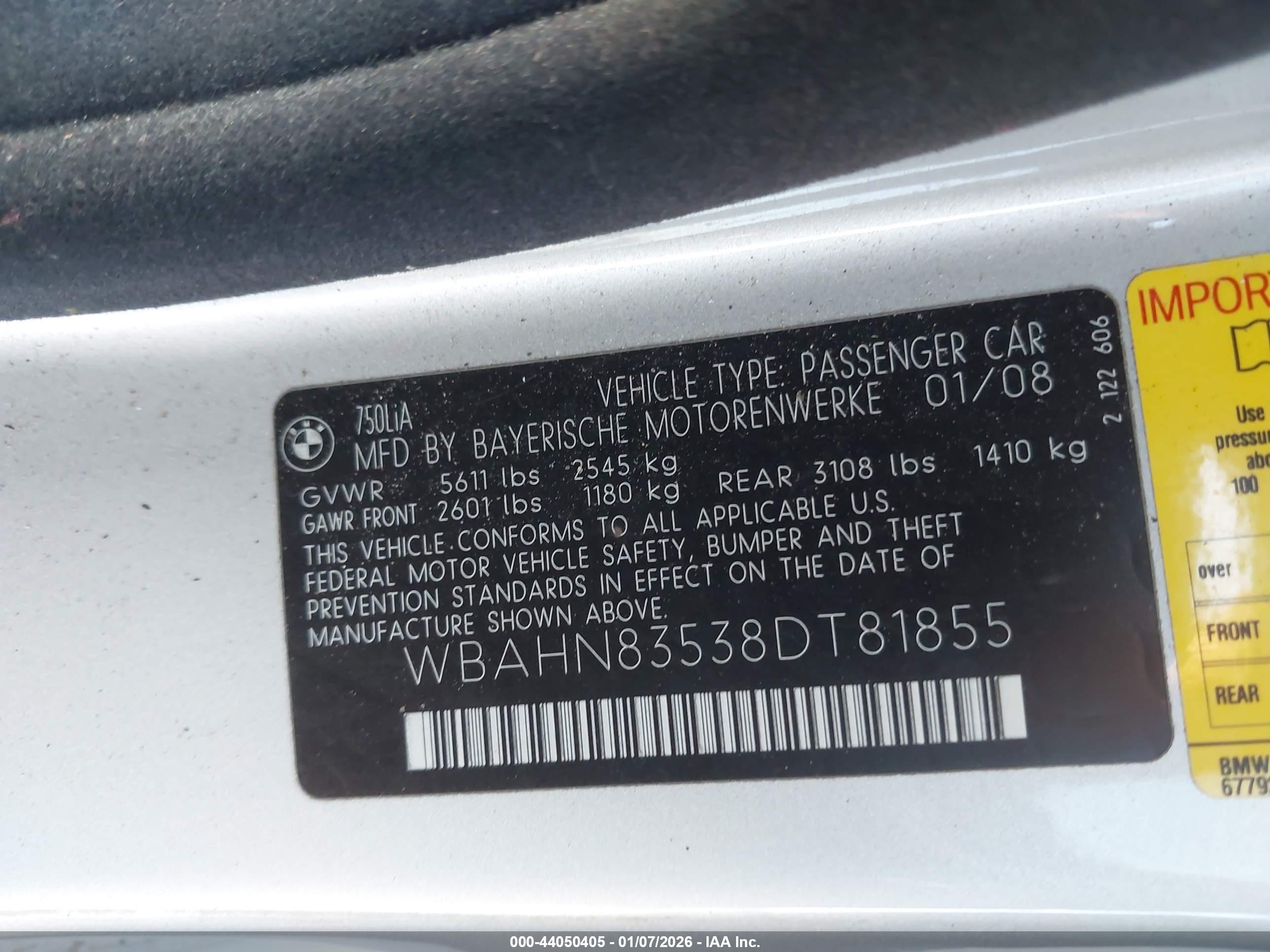 BMW 750LI image 9