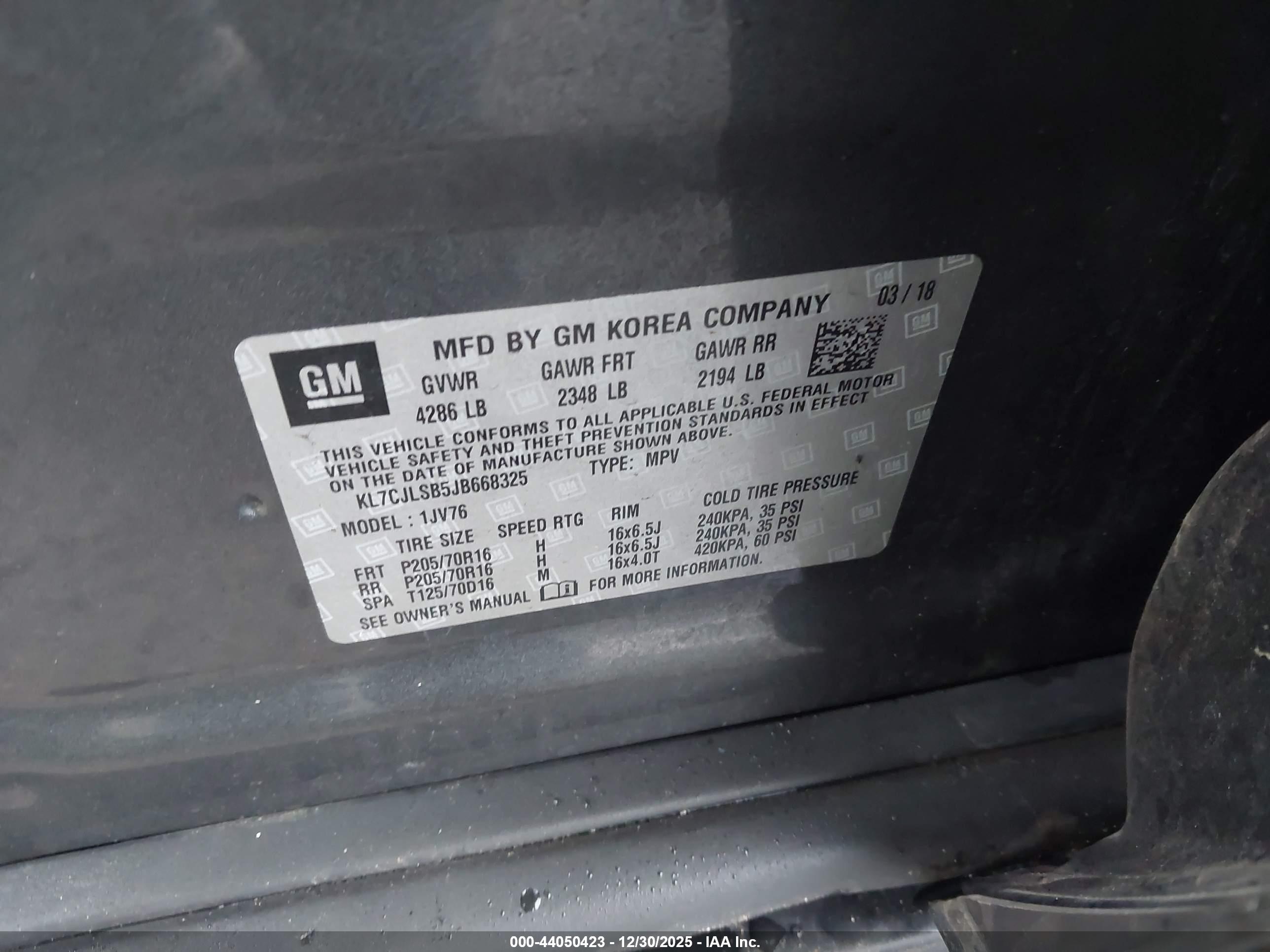 CHEVROLET TRAX image 9