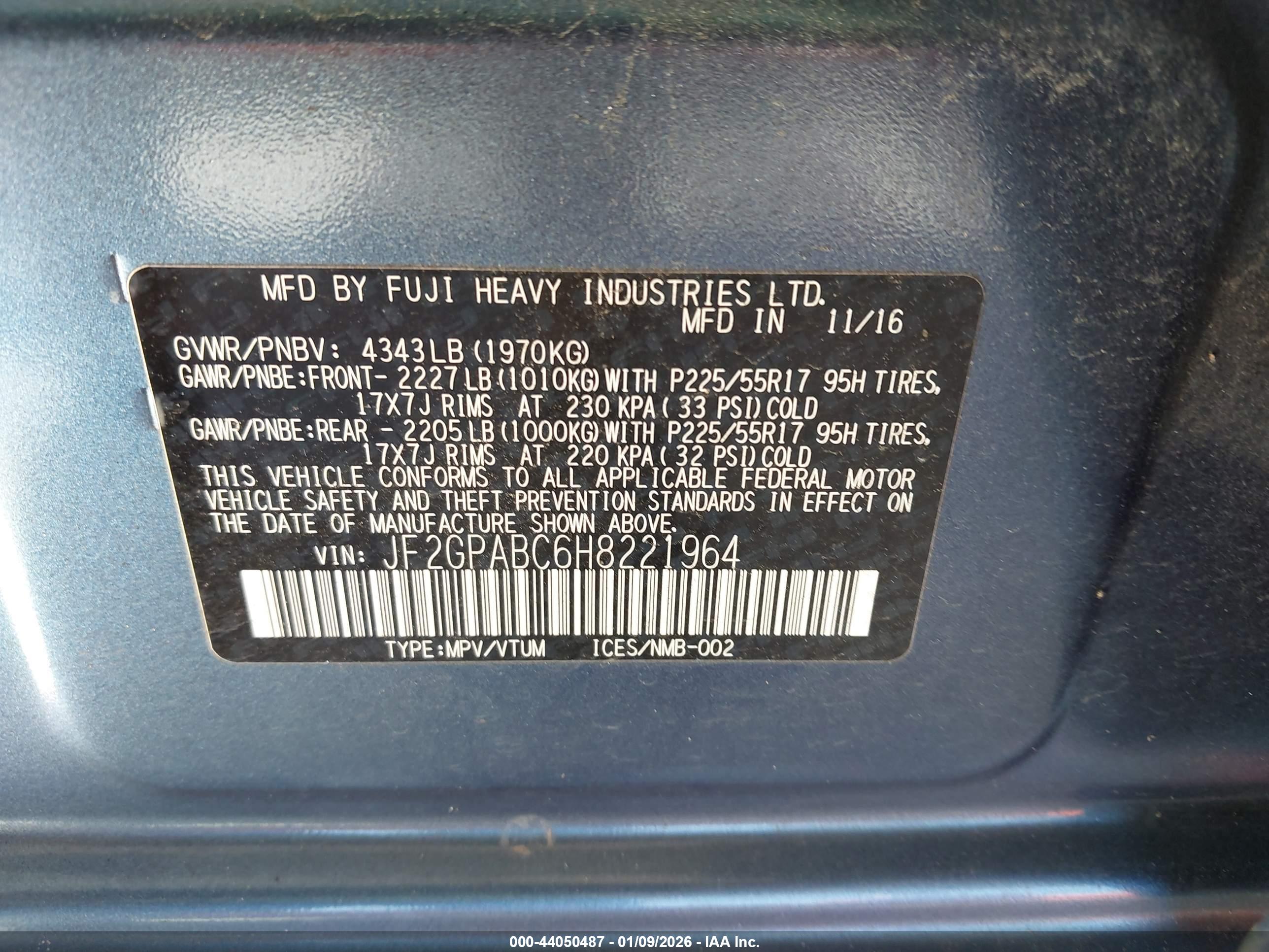 SUBARU CROSSTREK image 9