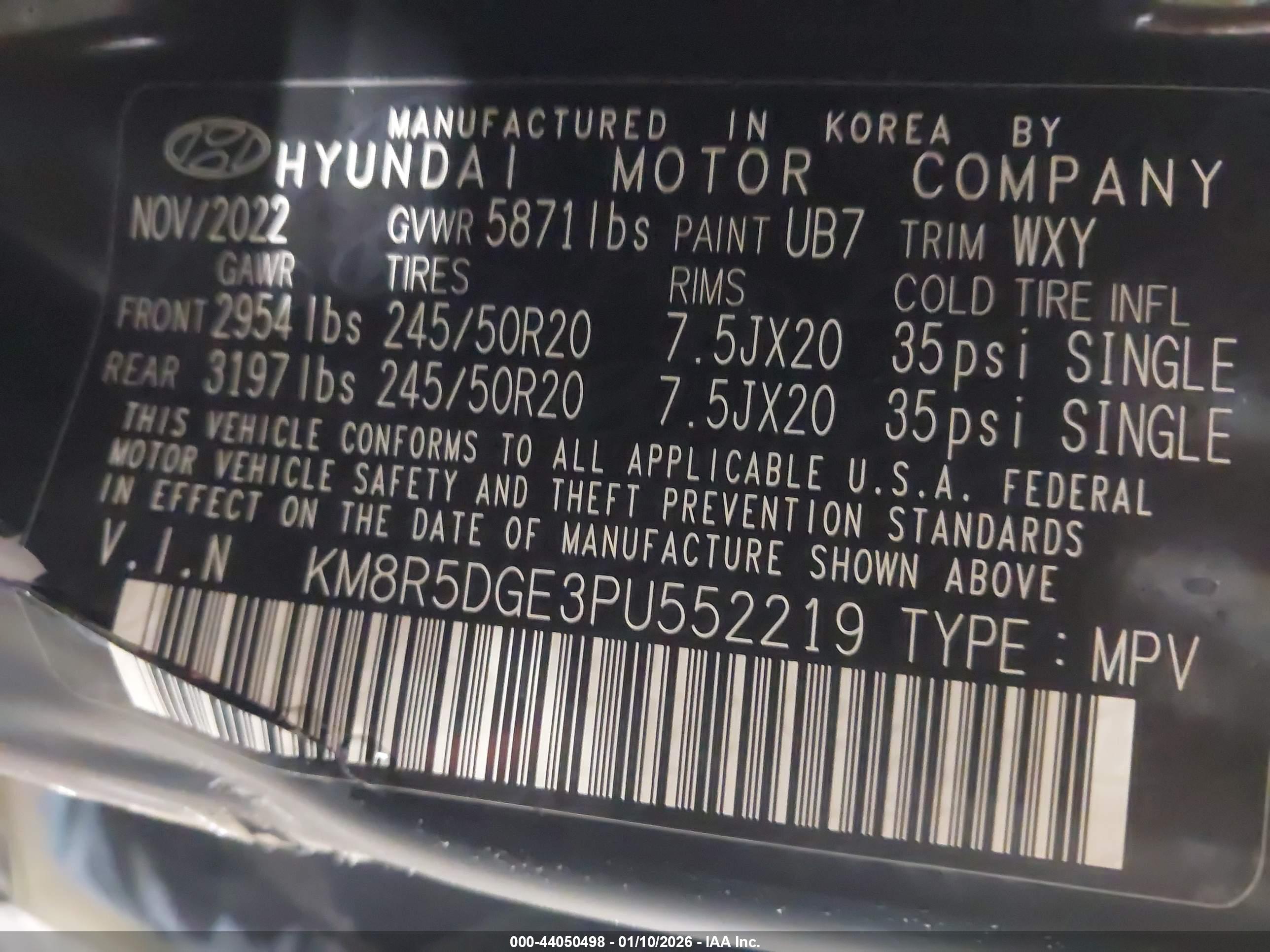 HYUNDAI PALISADE image 9