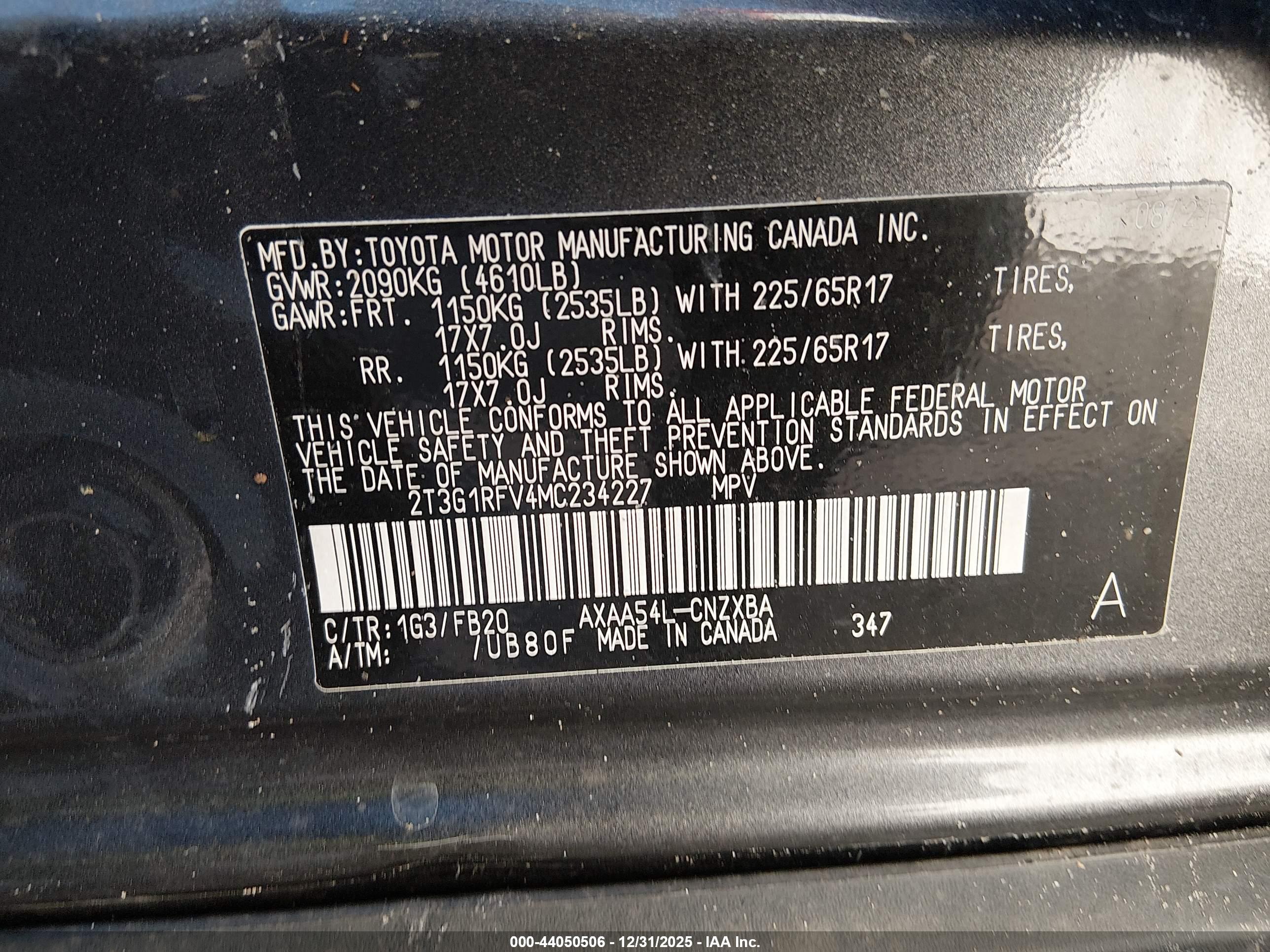 TOYOTA RAV4 image 9