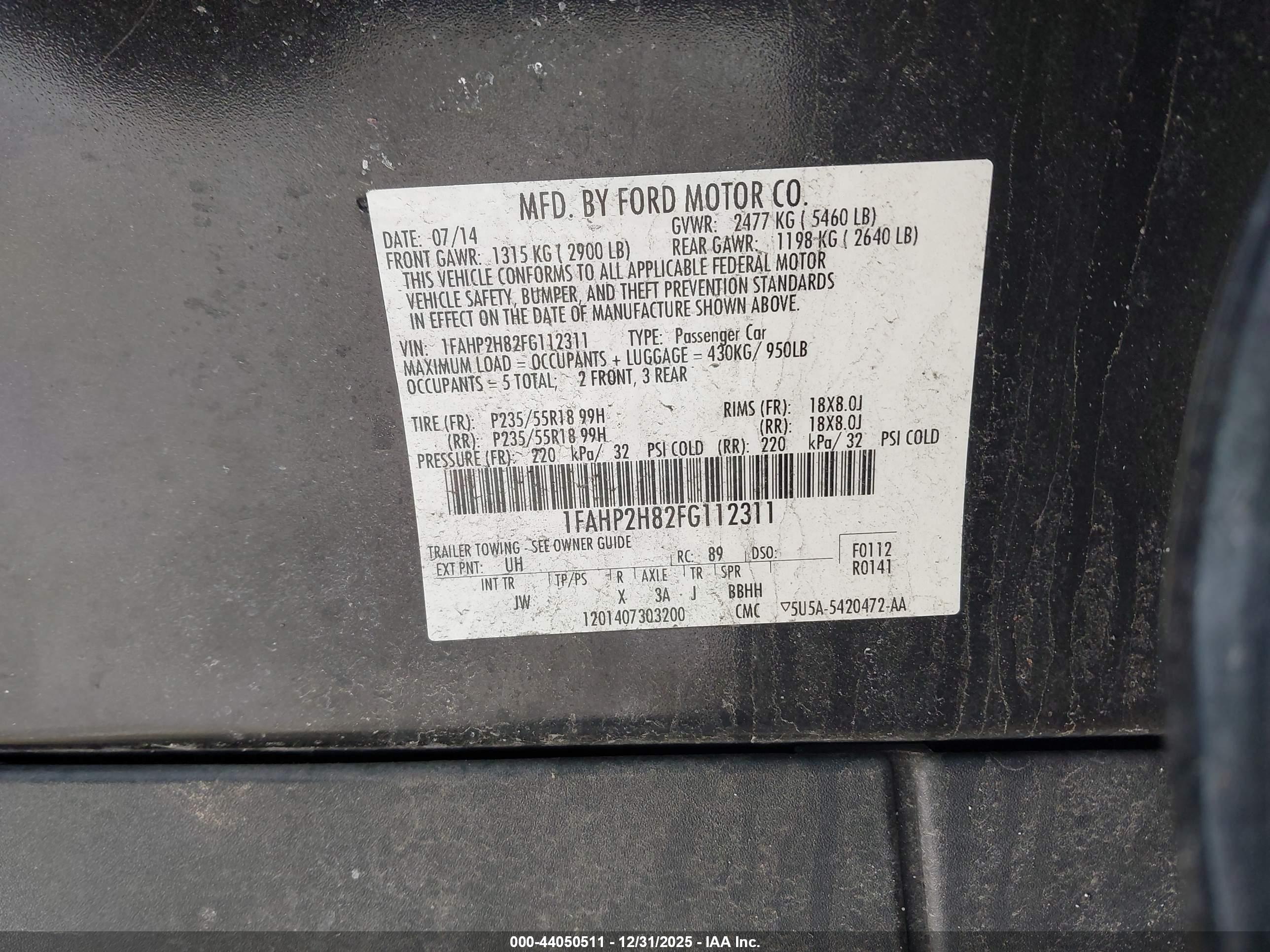 FORD TAURUS image 9