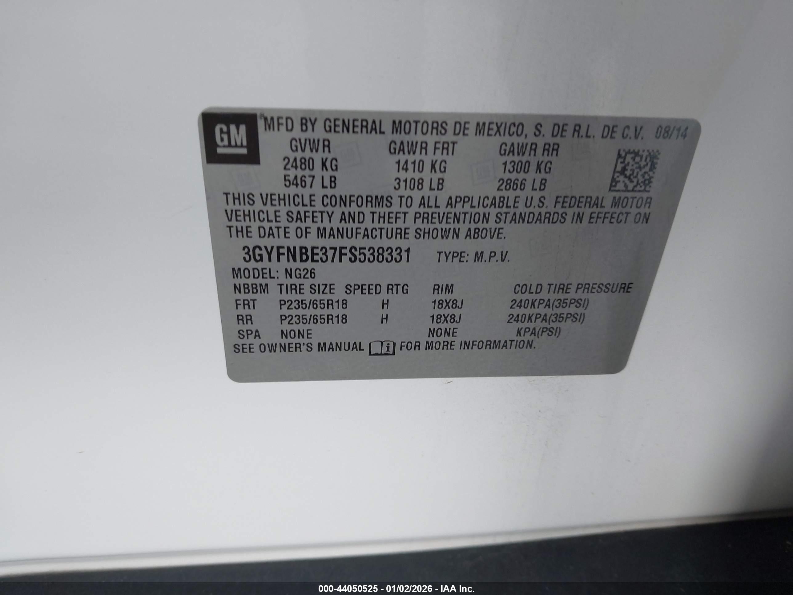 CADILLAC SRX image 9