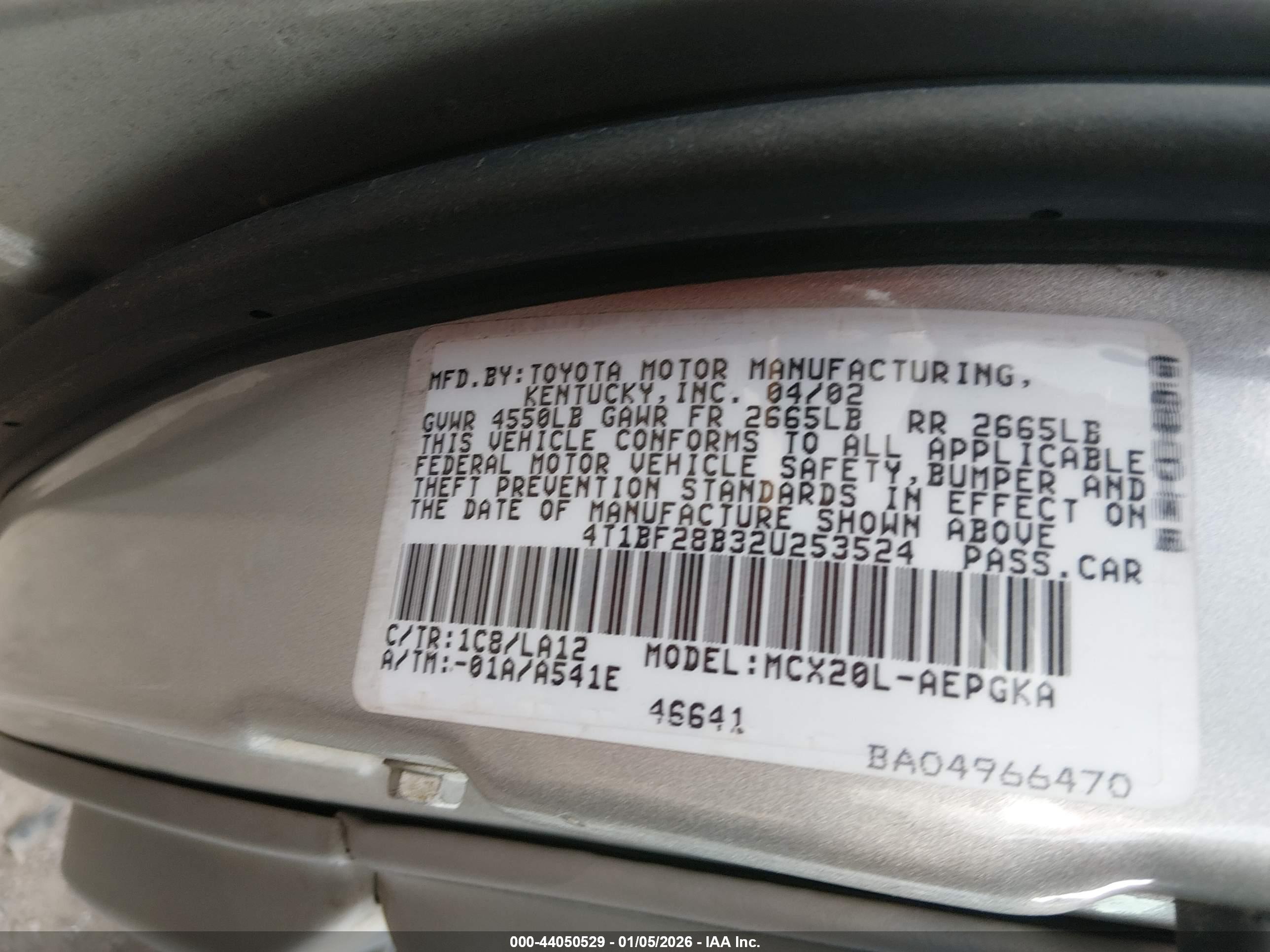 TOYOTA AVALON image 9