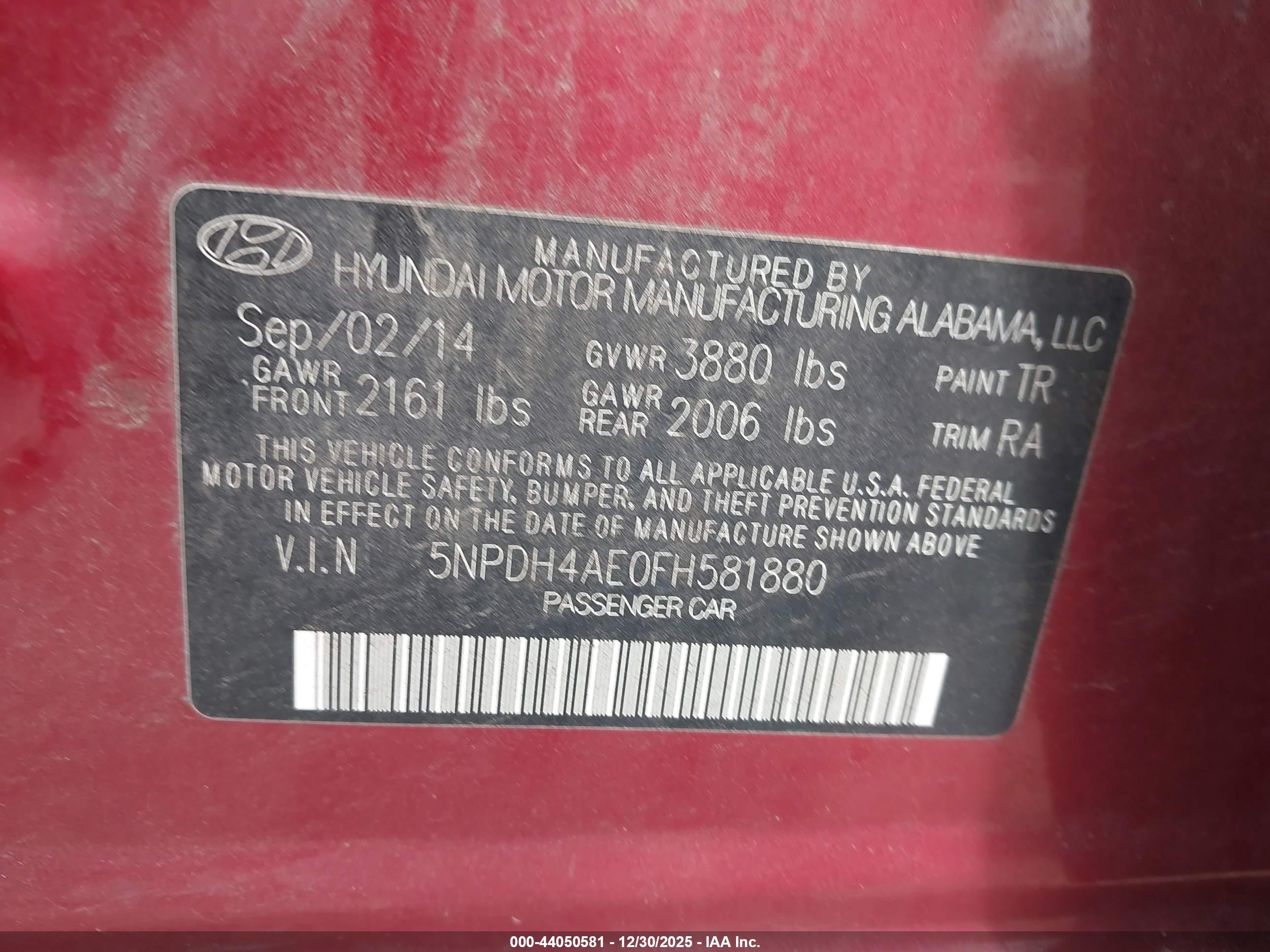 HYUNDAI ELANTRA image 9