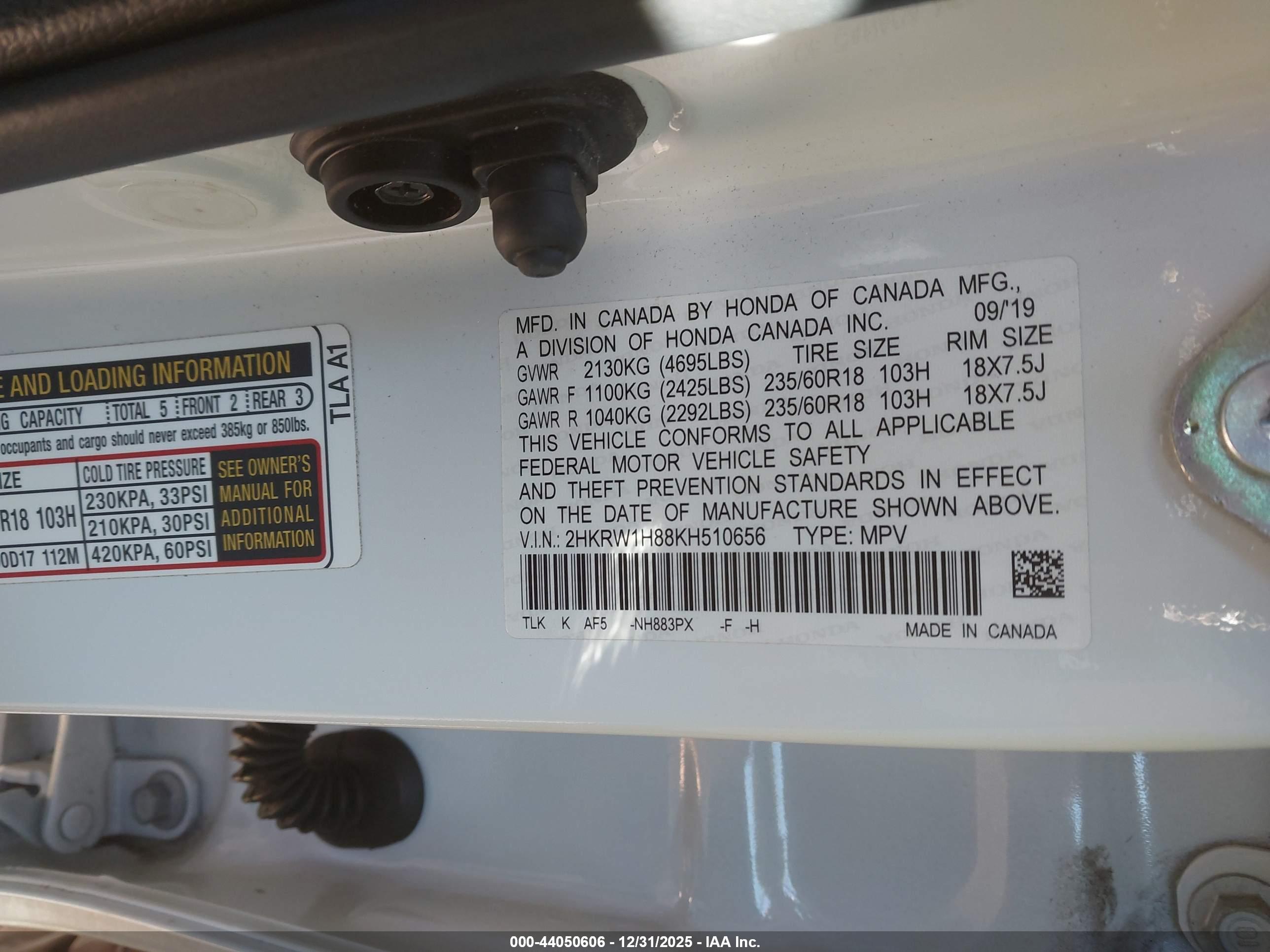 HONDA CR-V image 9