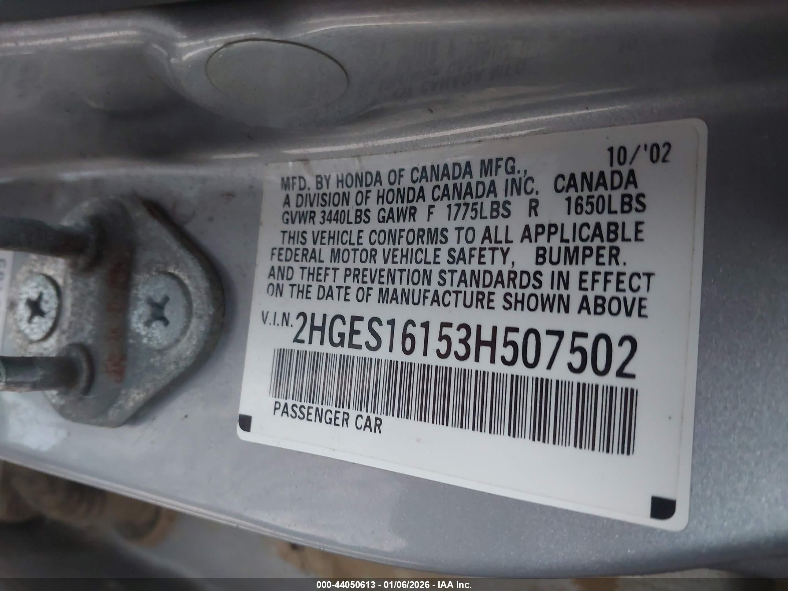 HONDA CIVIC image 9