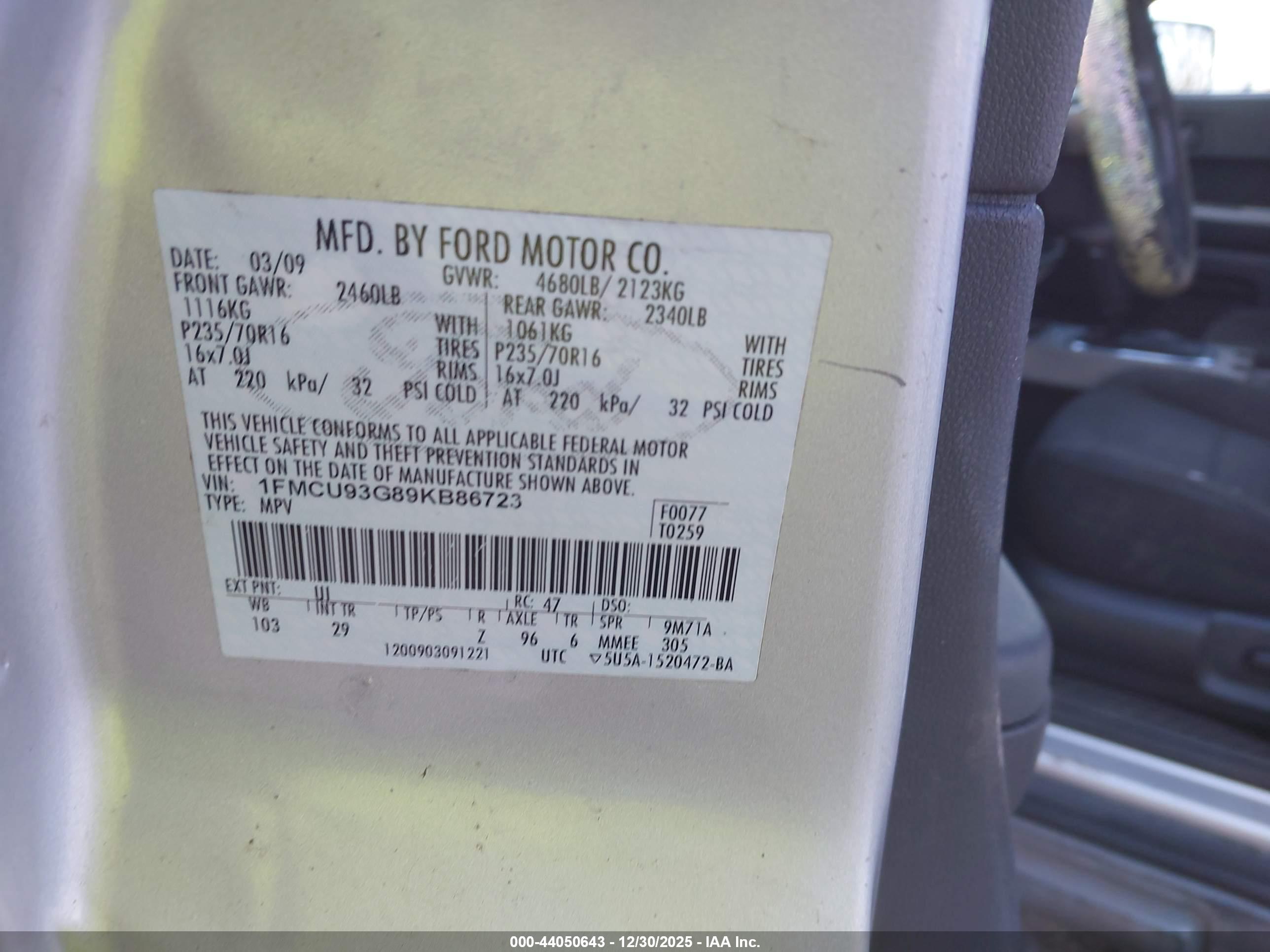 FORD ESCAPE image 9