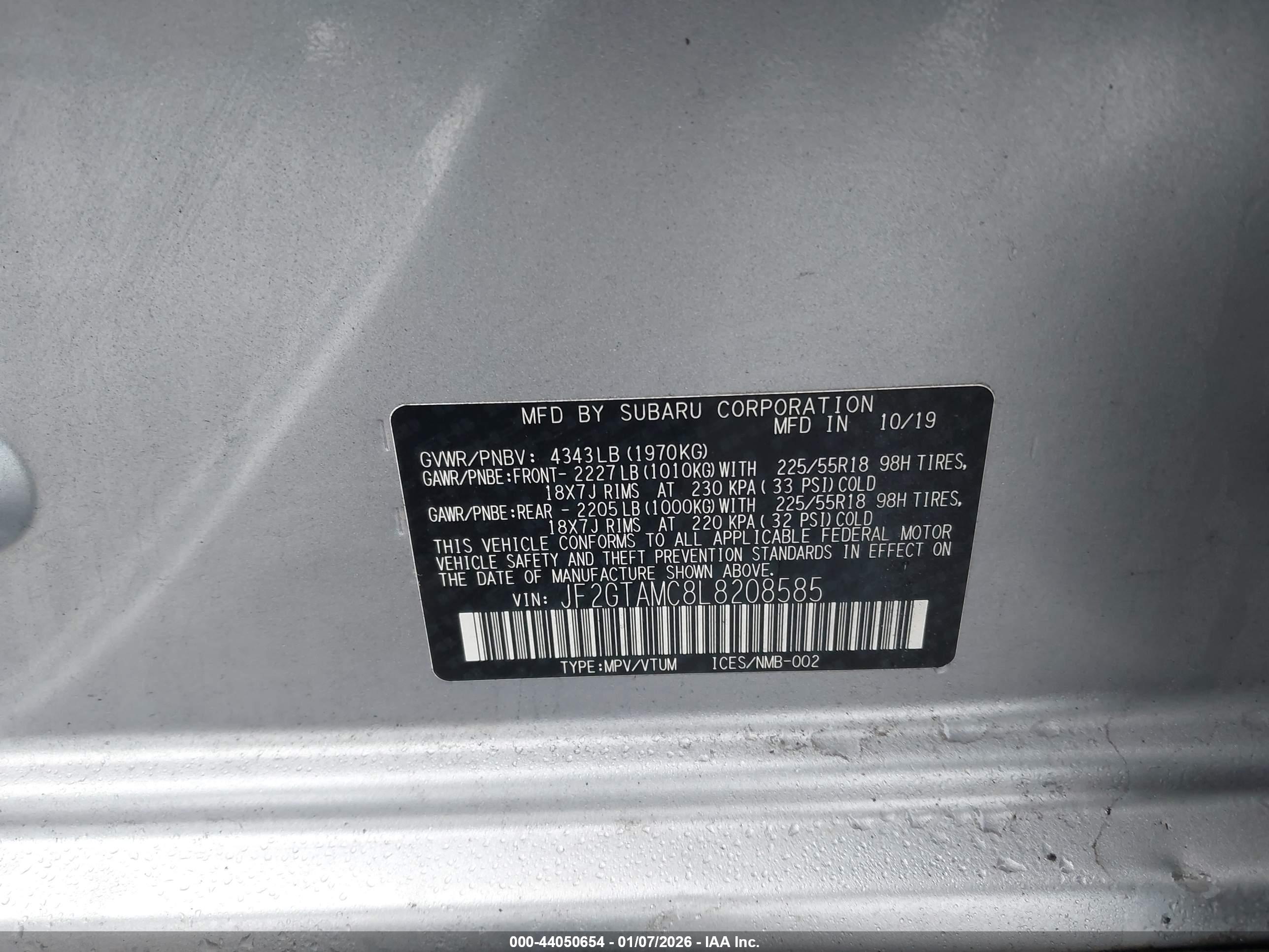 SUBARU CROSSTREK image 9