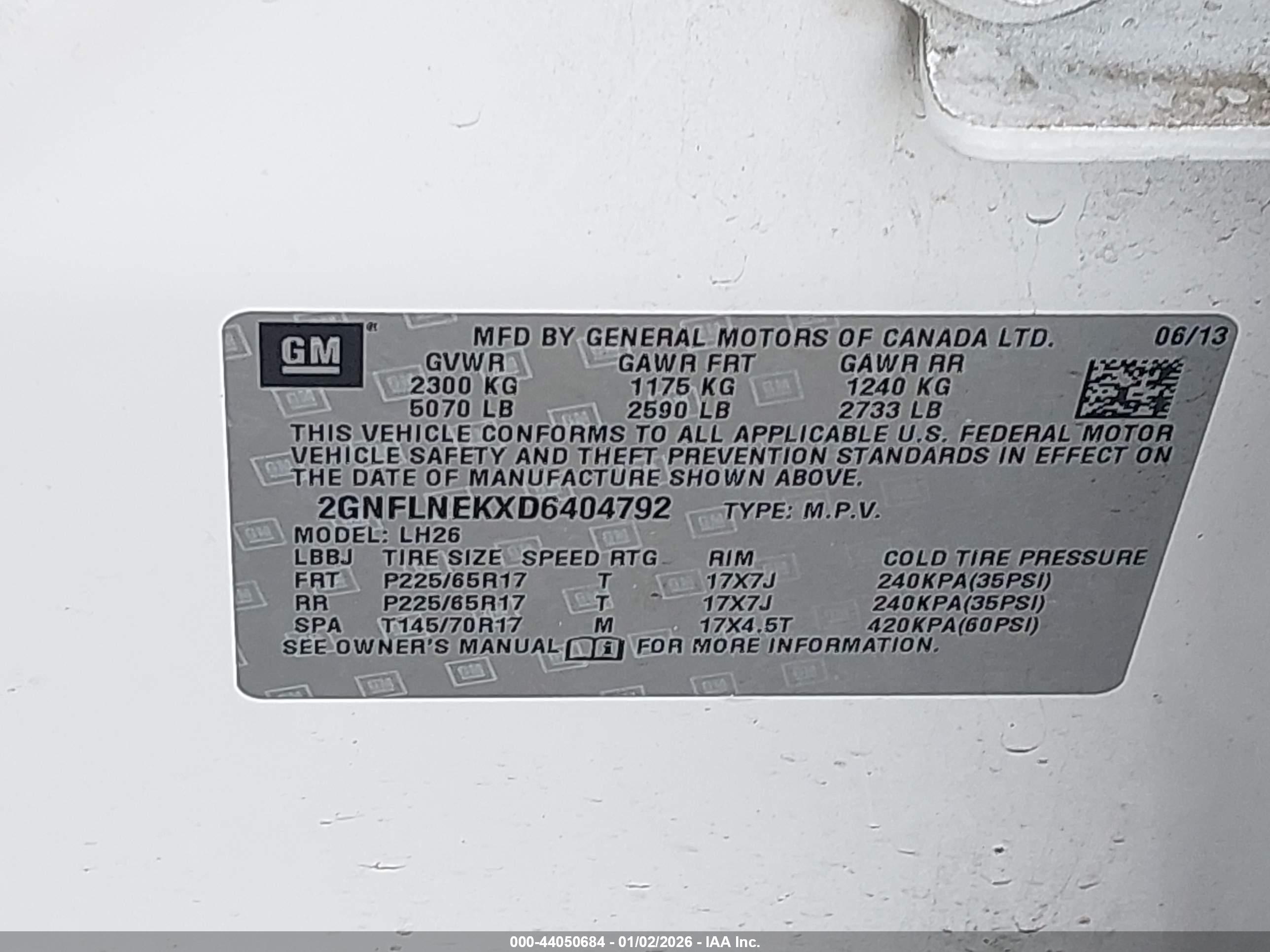 CHEVROLET EQUINOX image 9