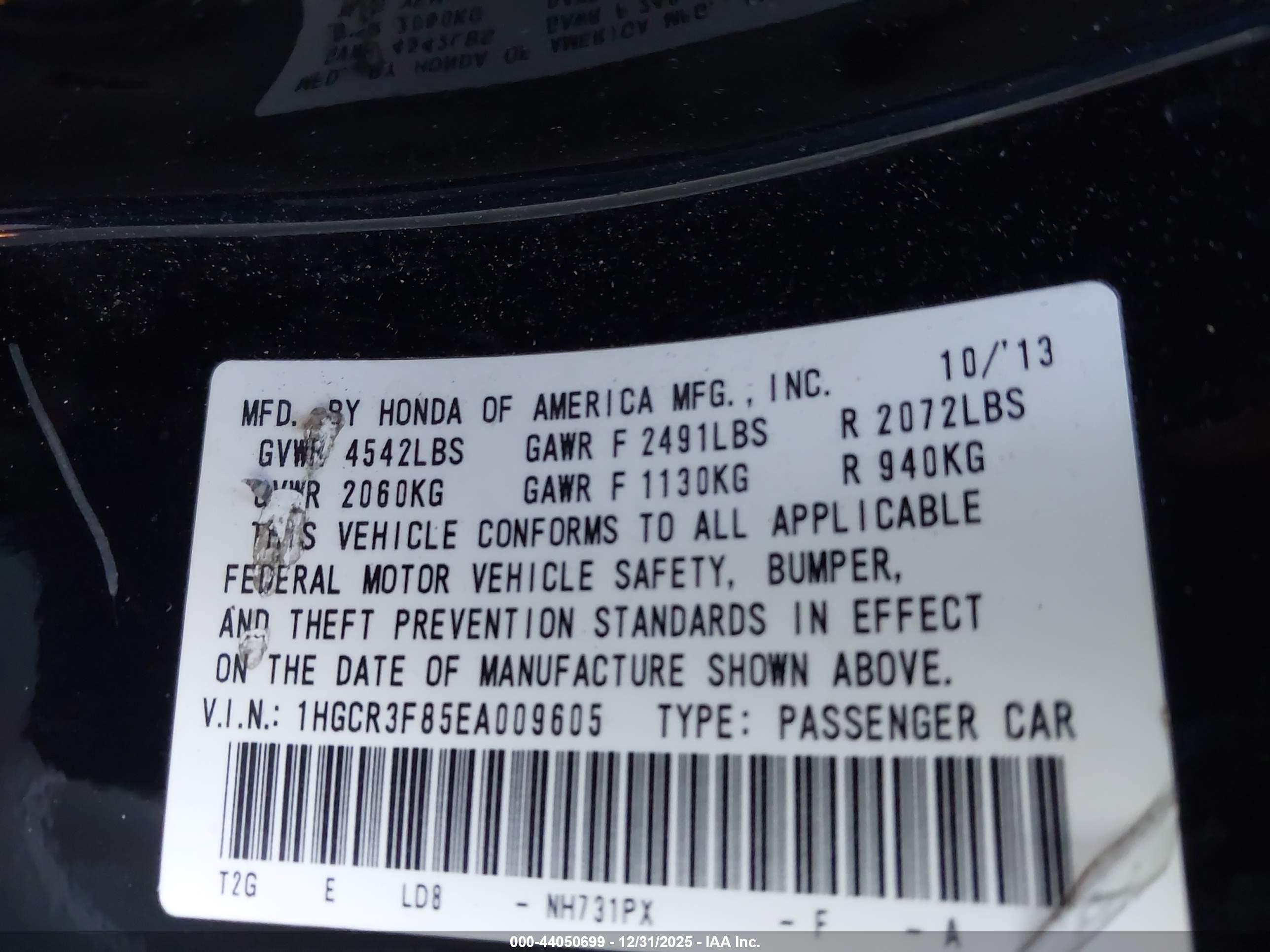 HONDA ACCORD image 9