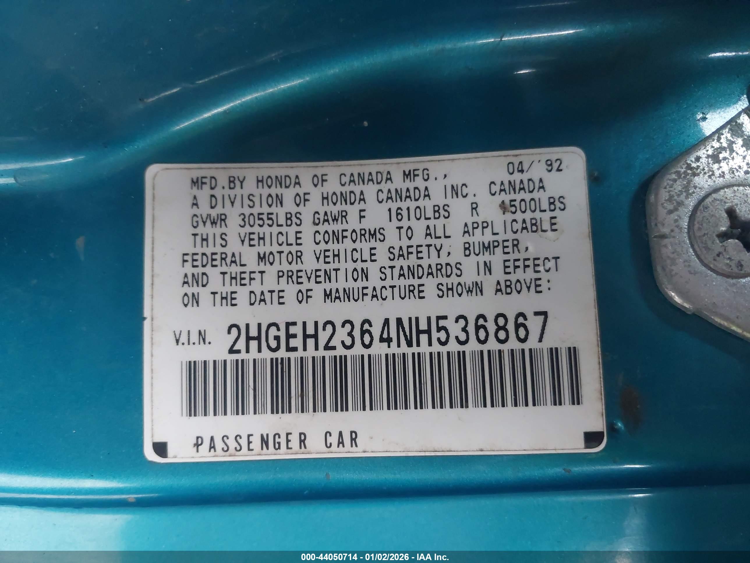 HONDA CIVIC image 9