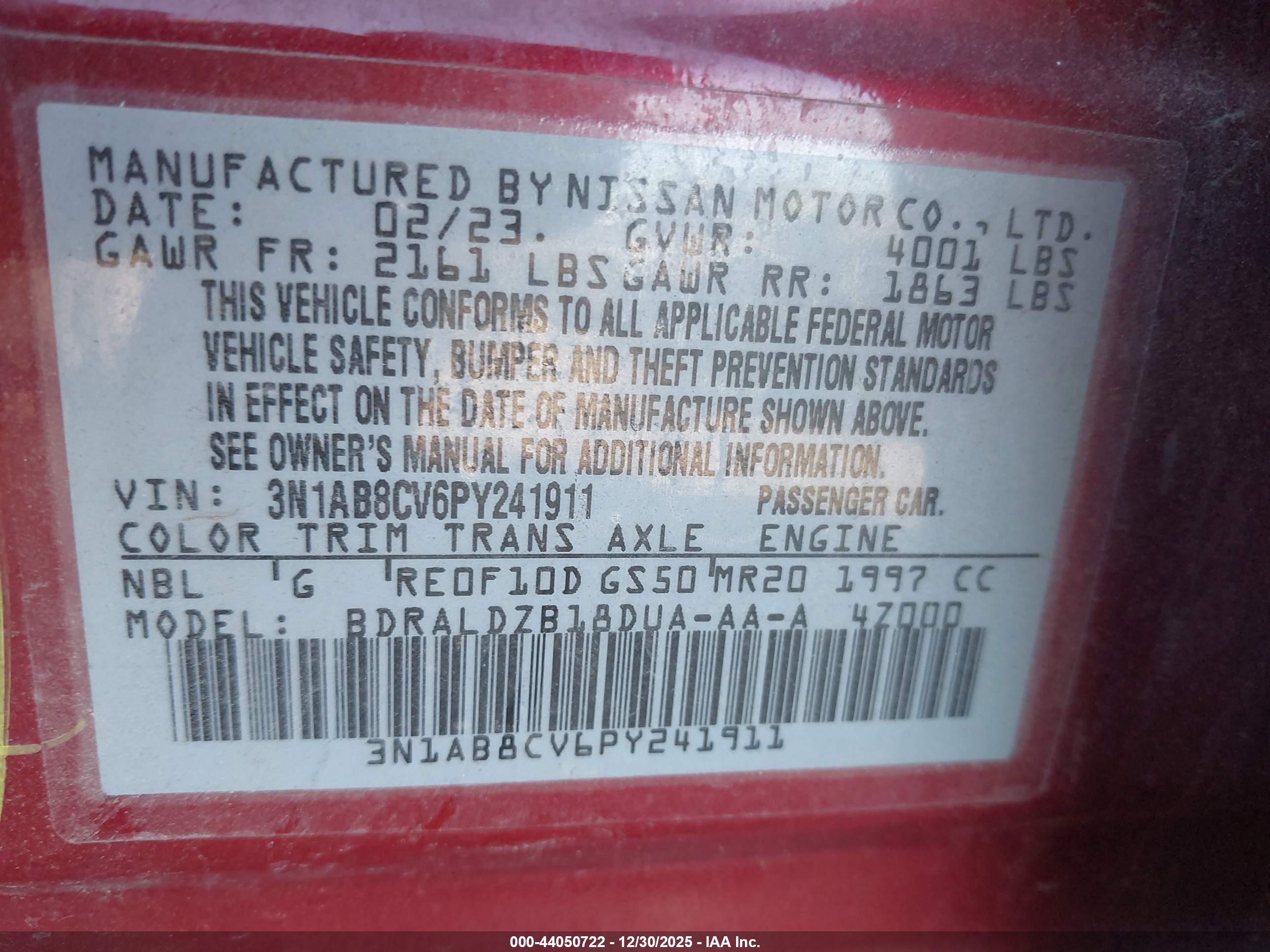 NISSAN SENTRA image 9