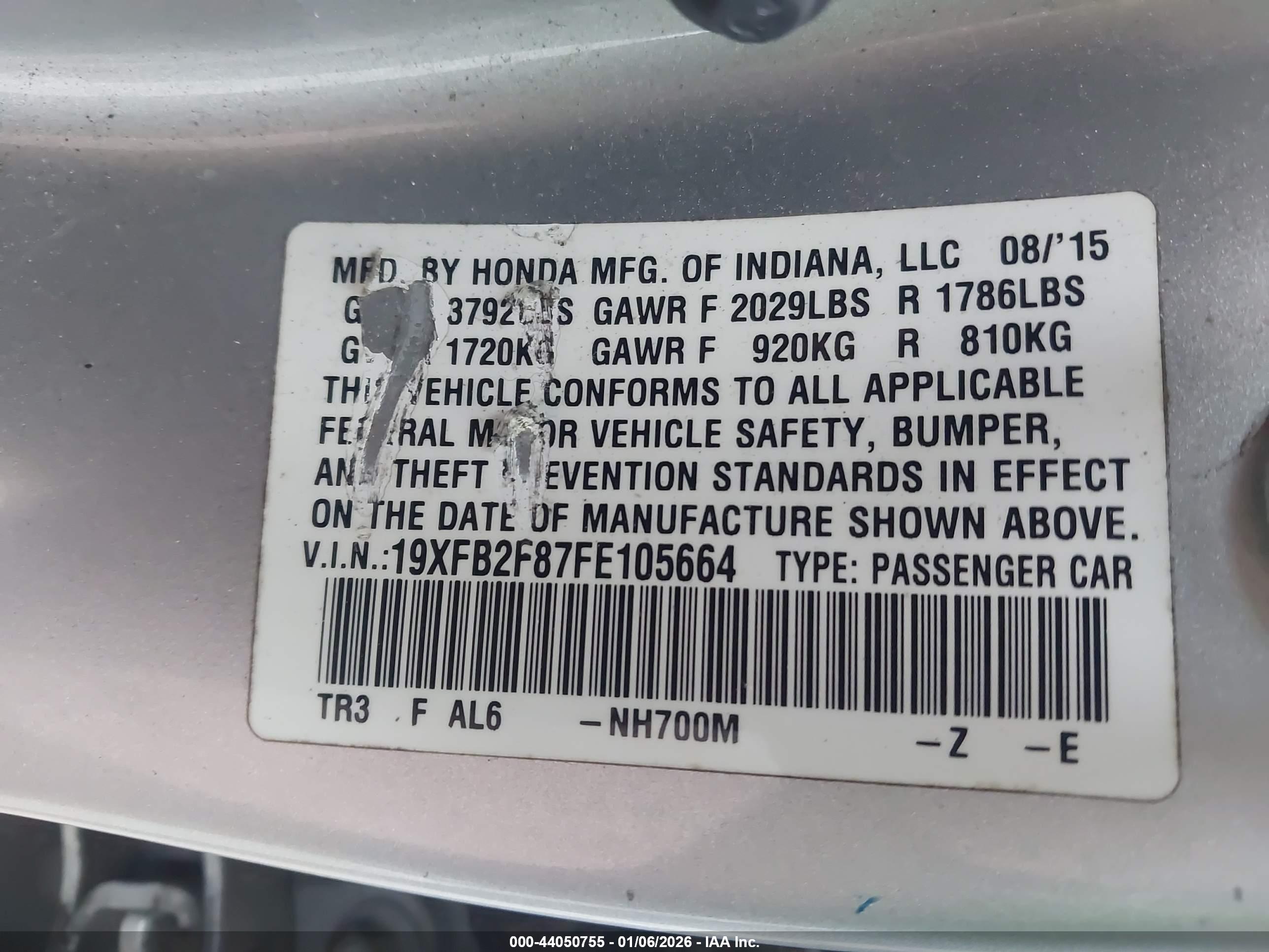 HONDA CIVIC image 9