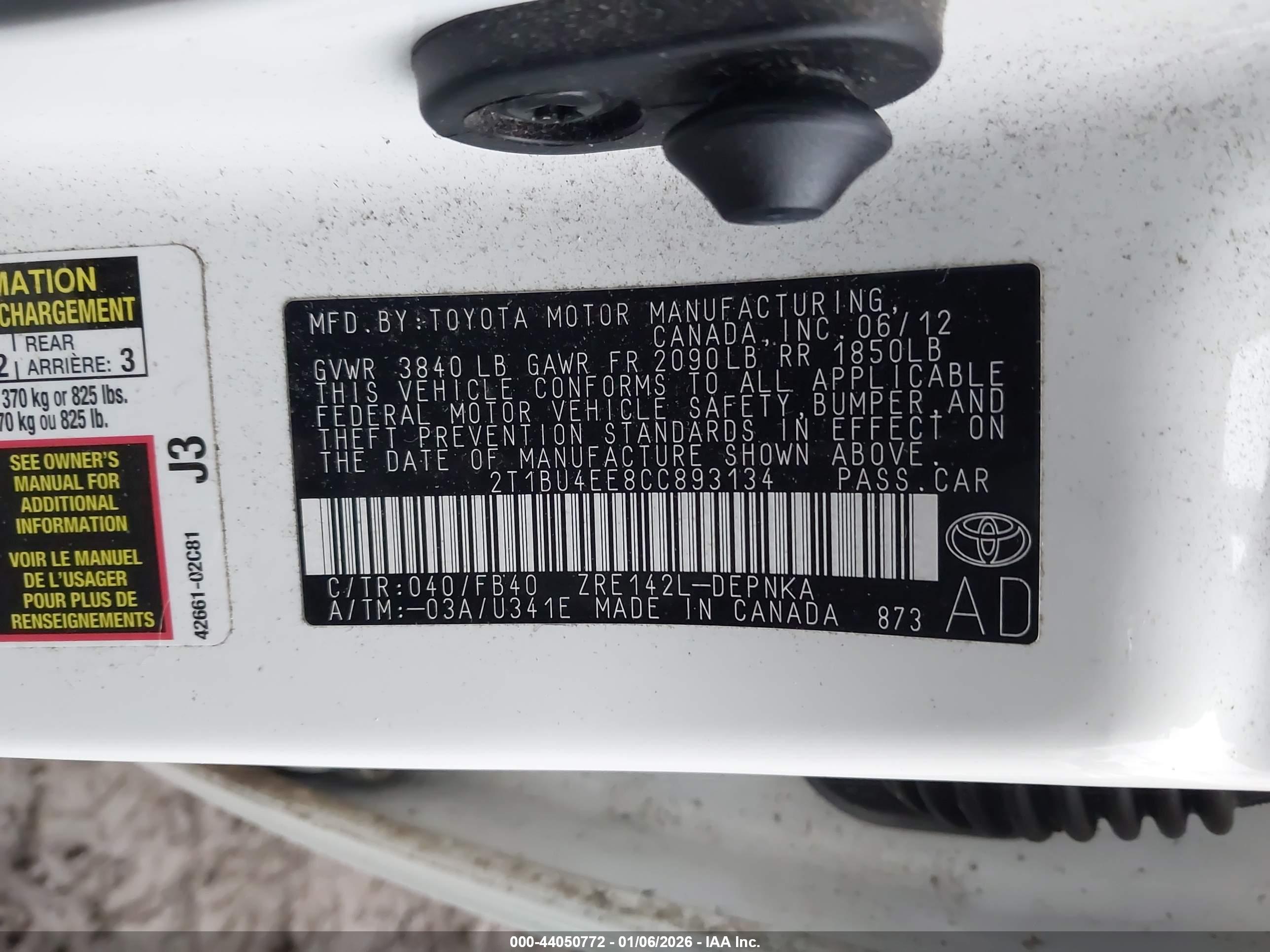 TOYOTA COROLLA image 9