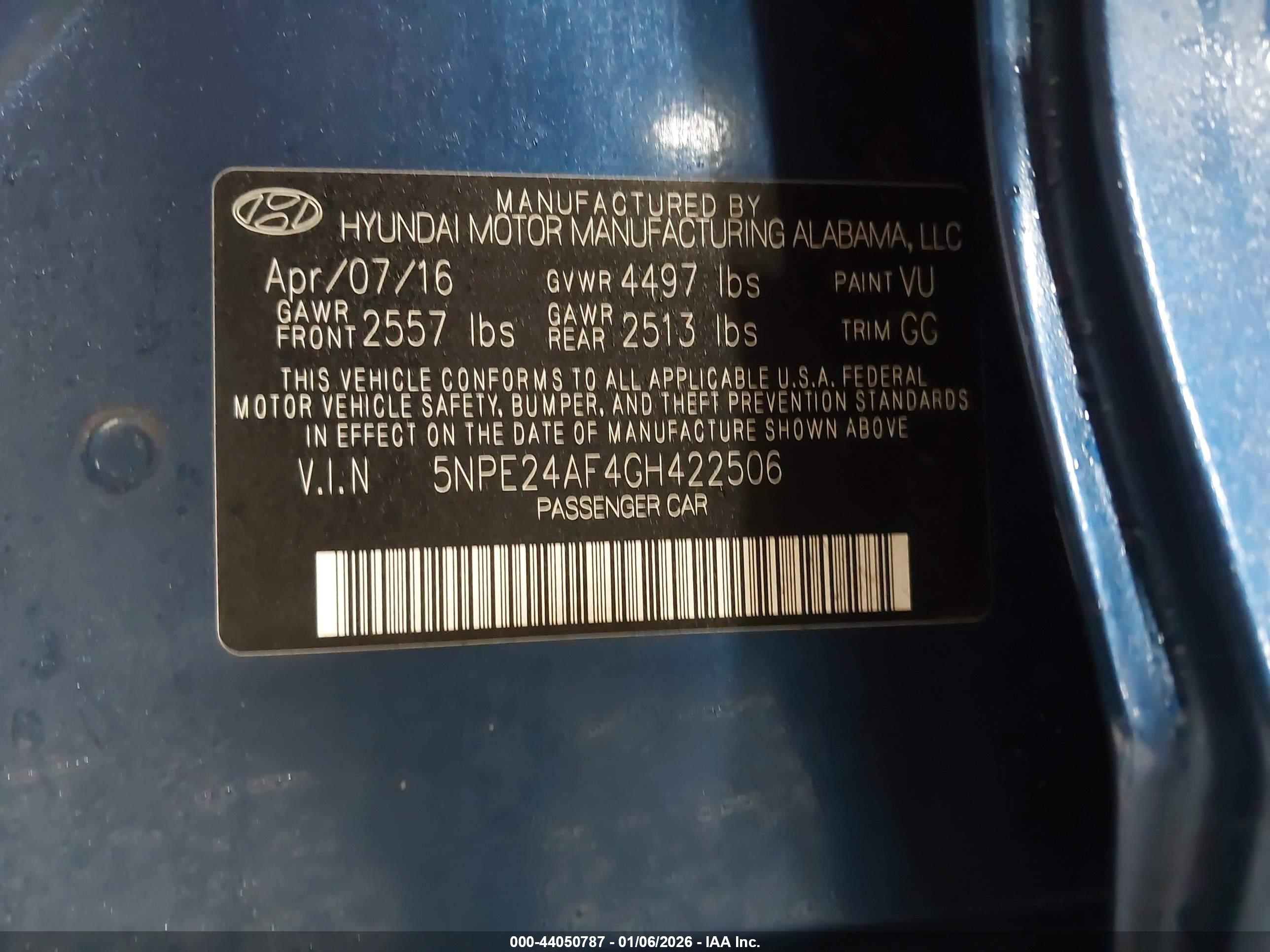 HYUNDAI SONATA image 9