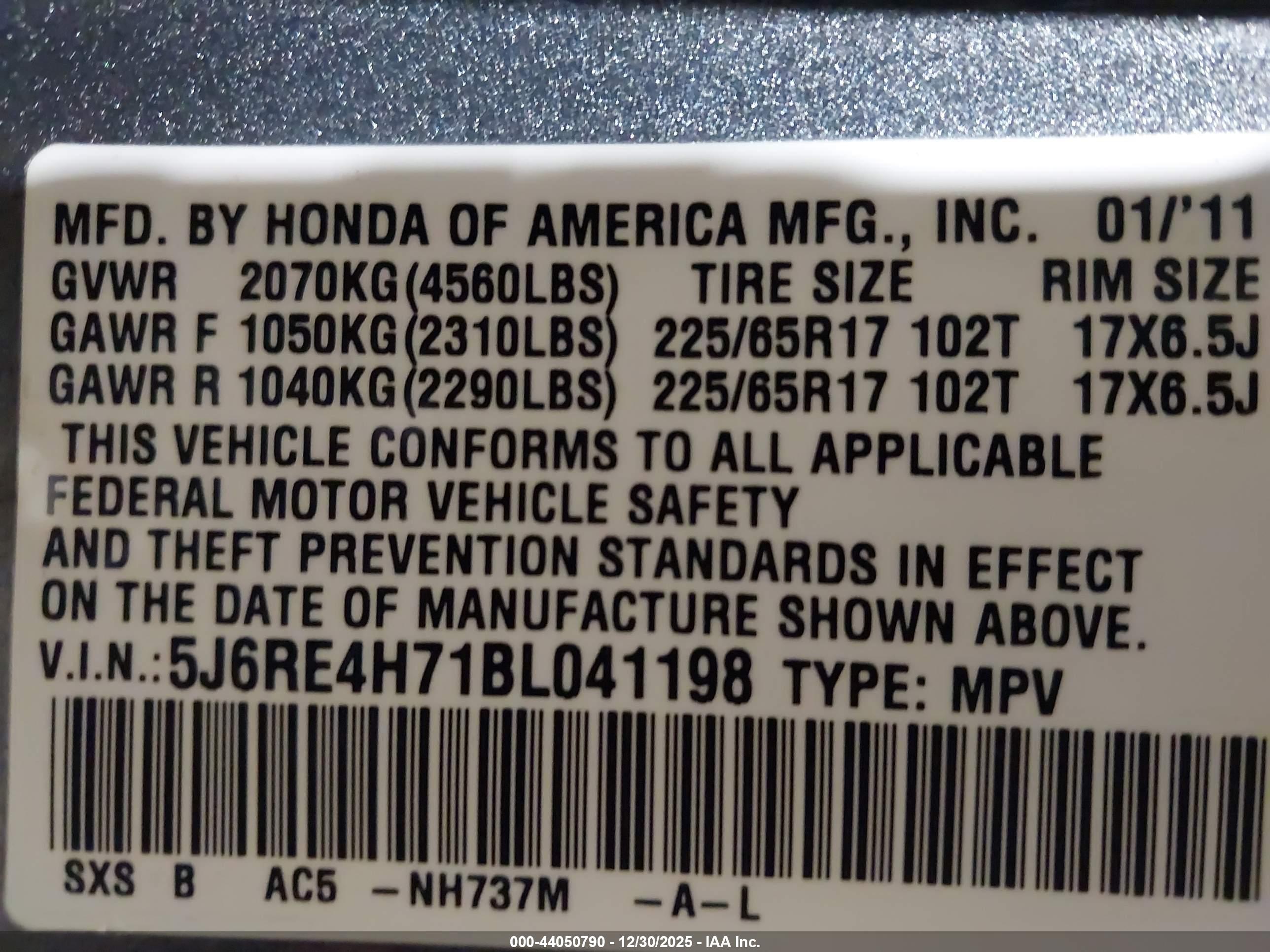 HONDA CR-V image 9