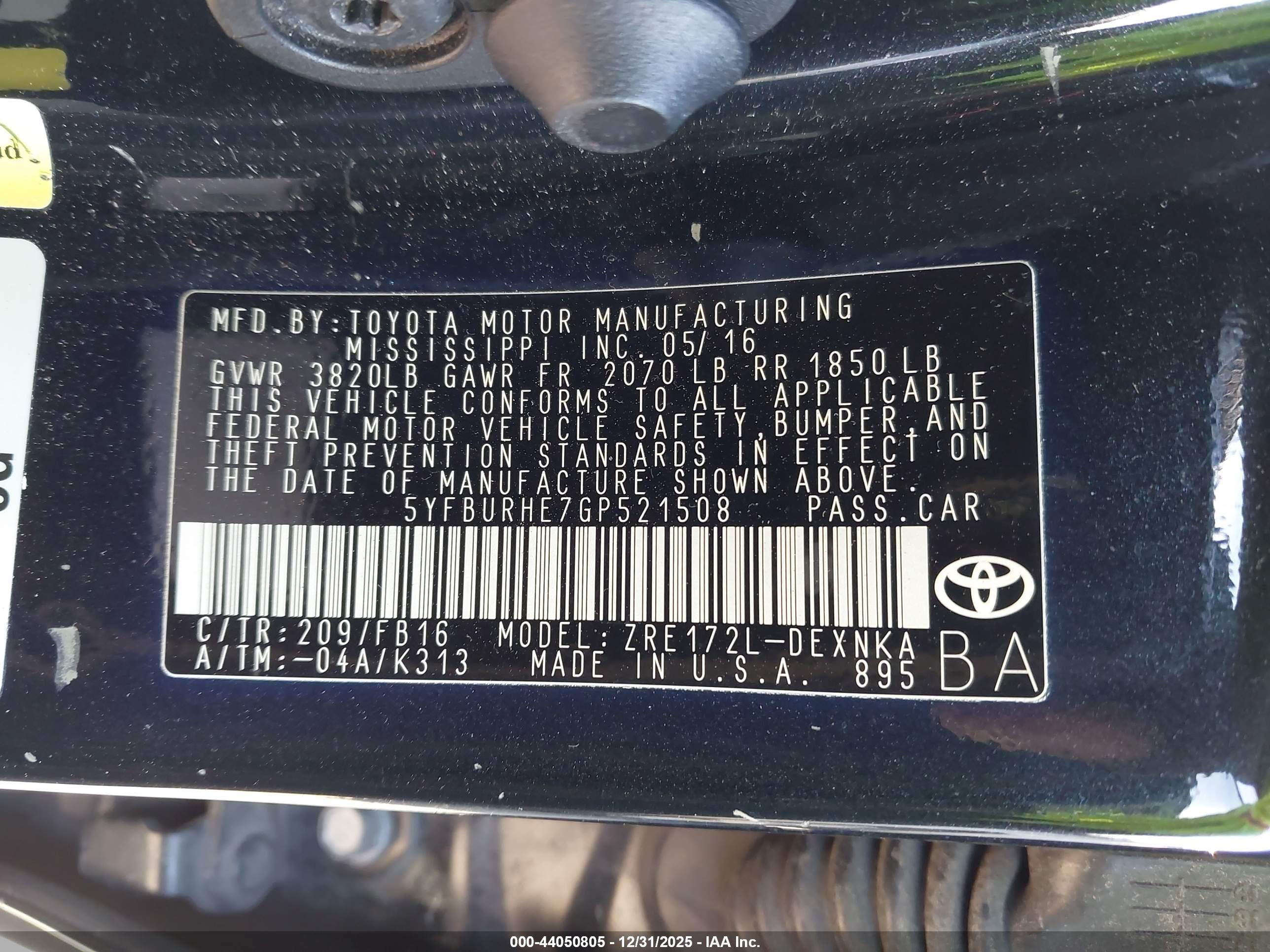 TOYOTA COROLLA image 9