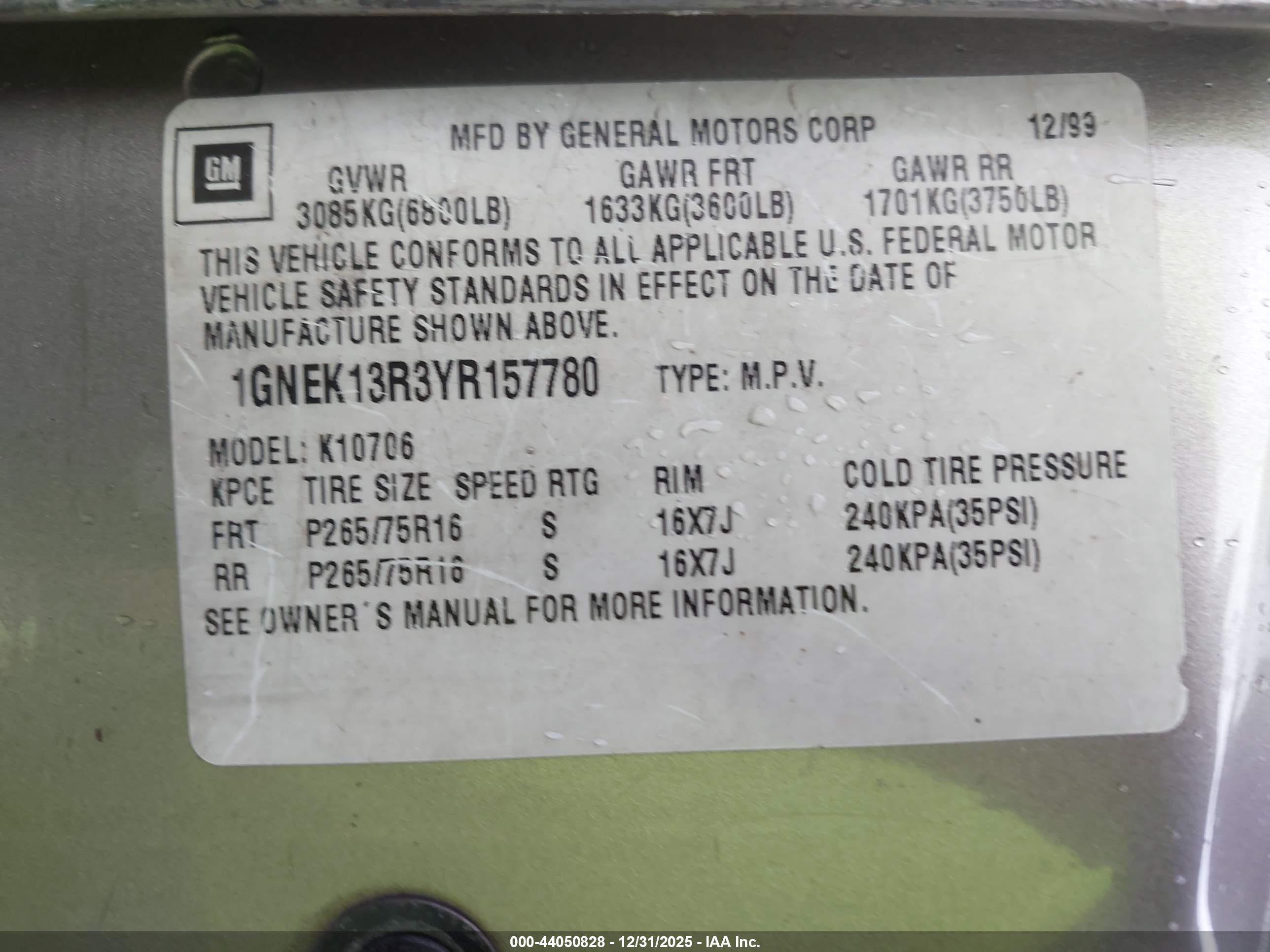 CHEVROLET TAHOE image 9