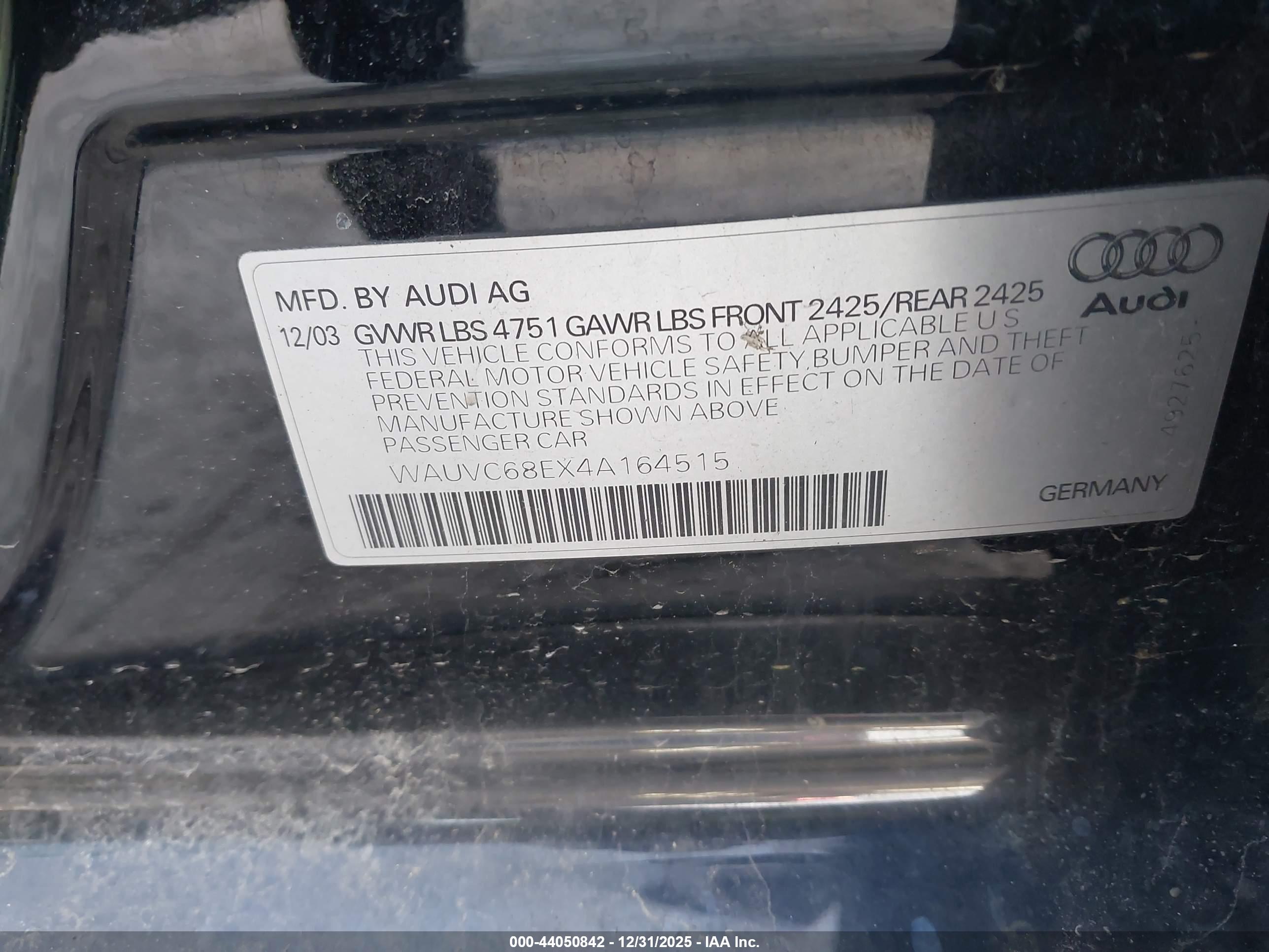 AUDI A4 image 9