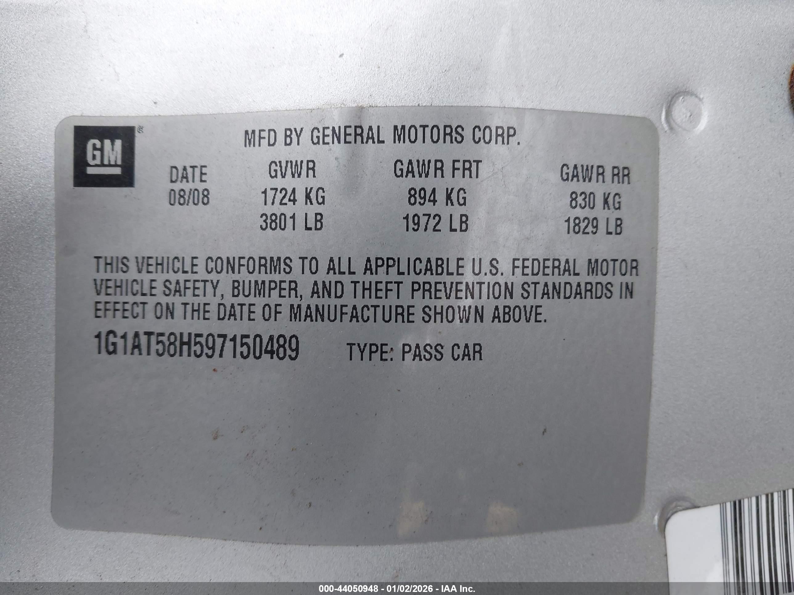 CHEVROLET COBALT image 9