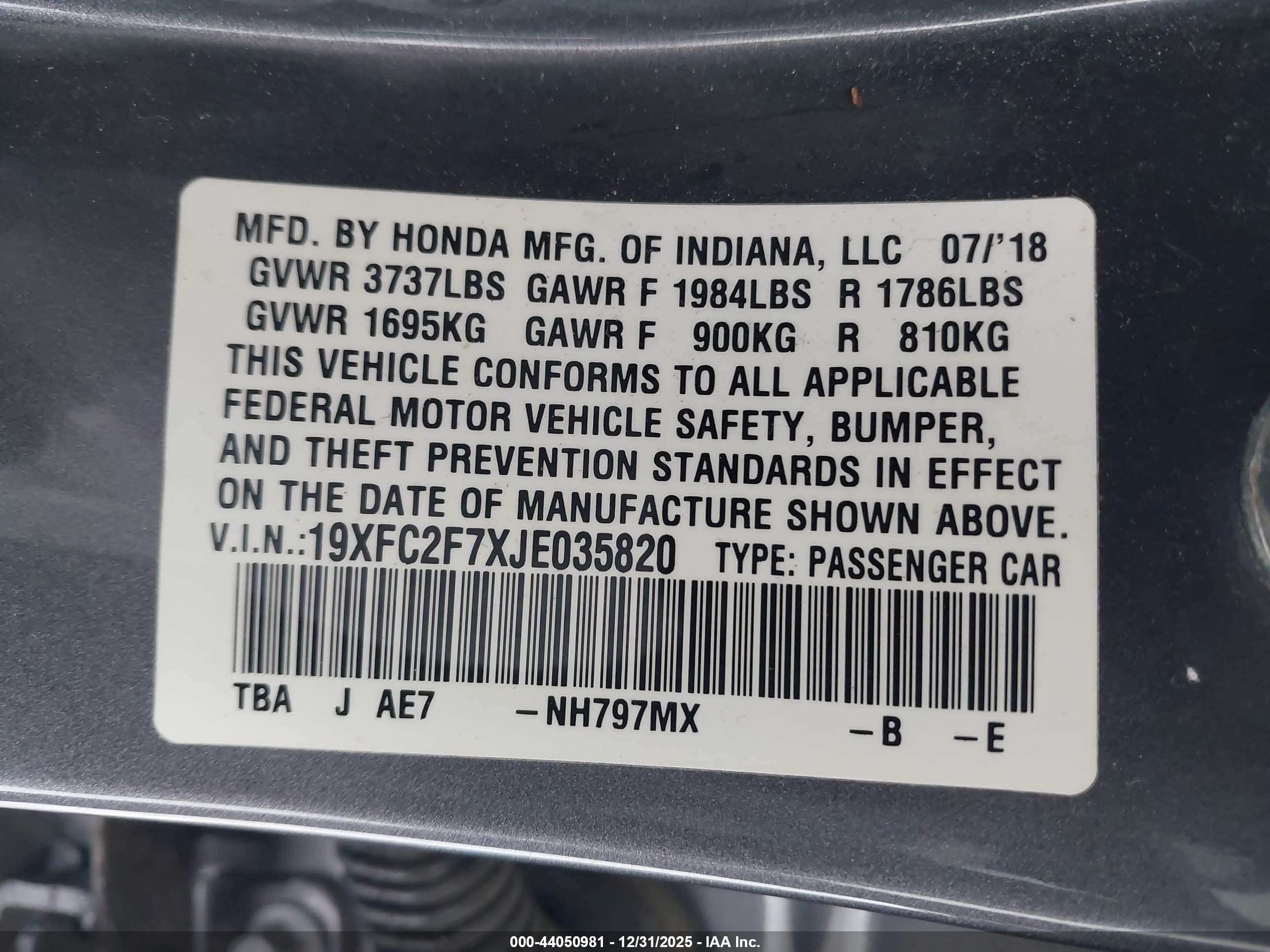HONDA CIVIC image 9