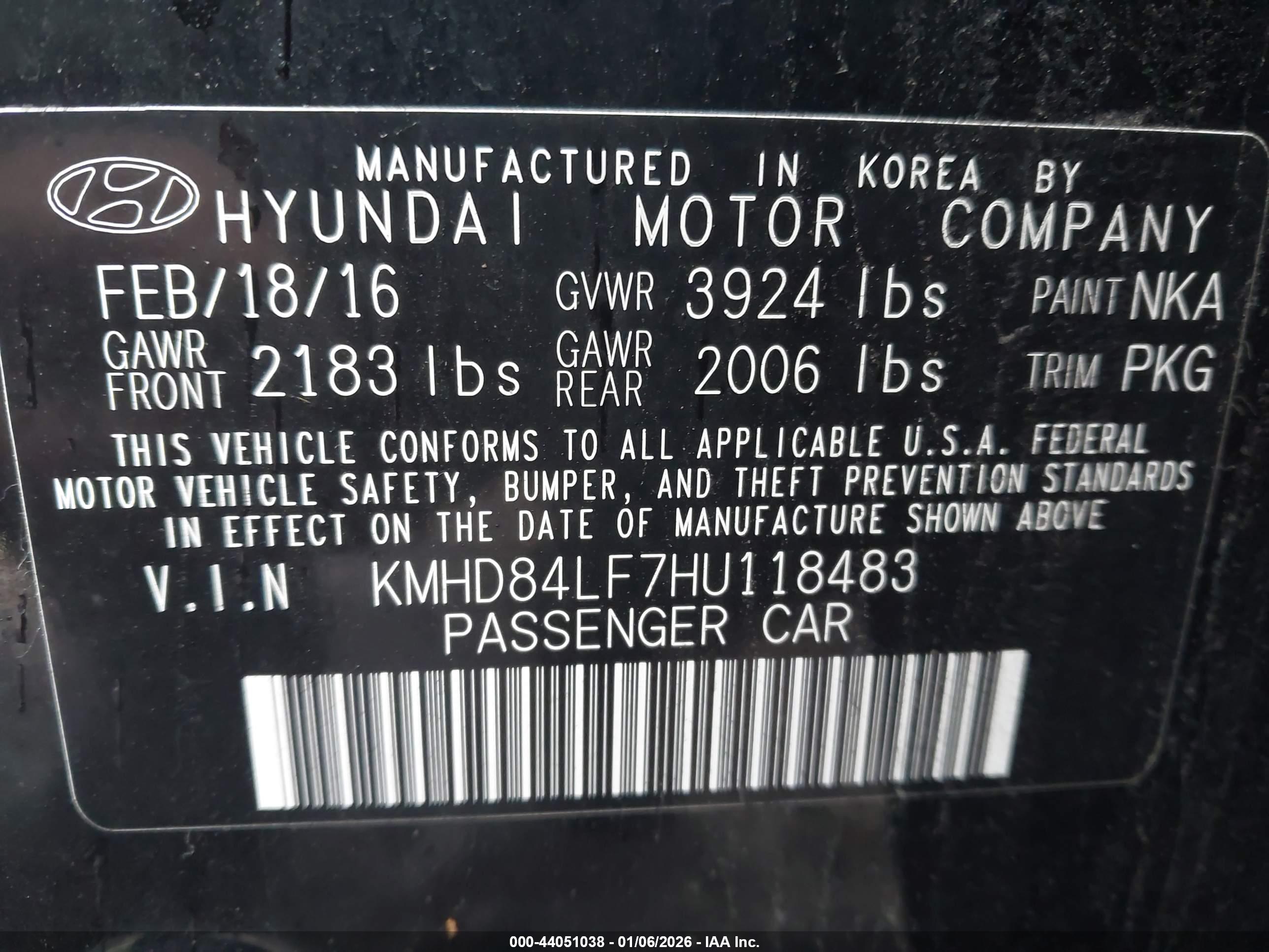 HYUNDAI ELANTRA image 9