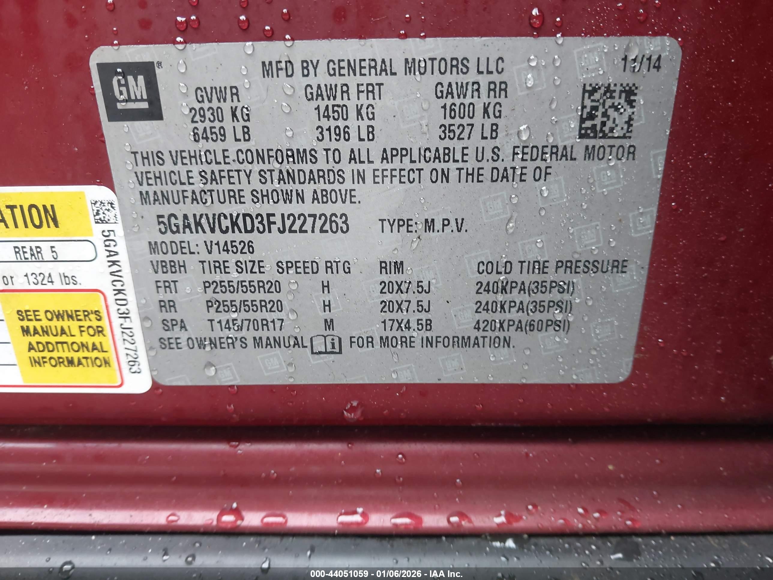 BUICK ENCLAVE image 9